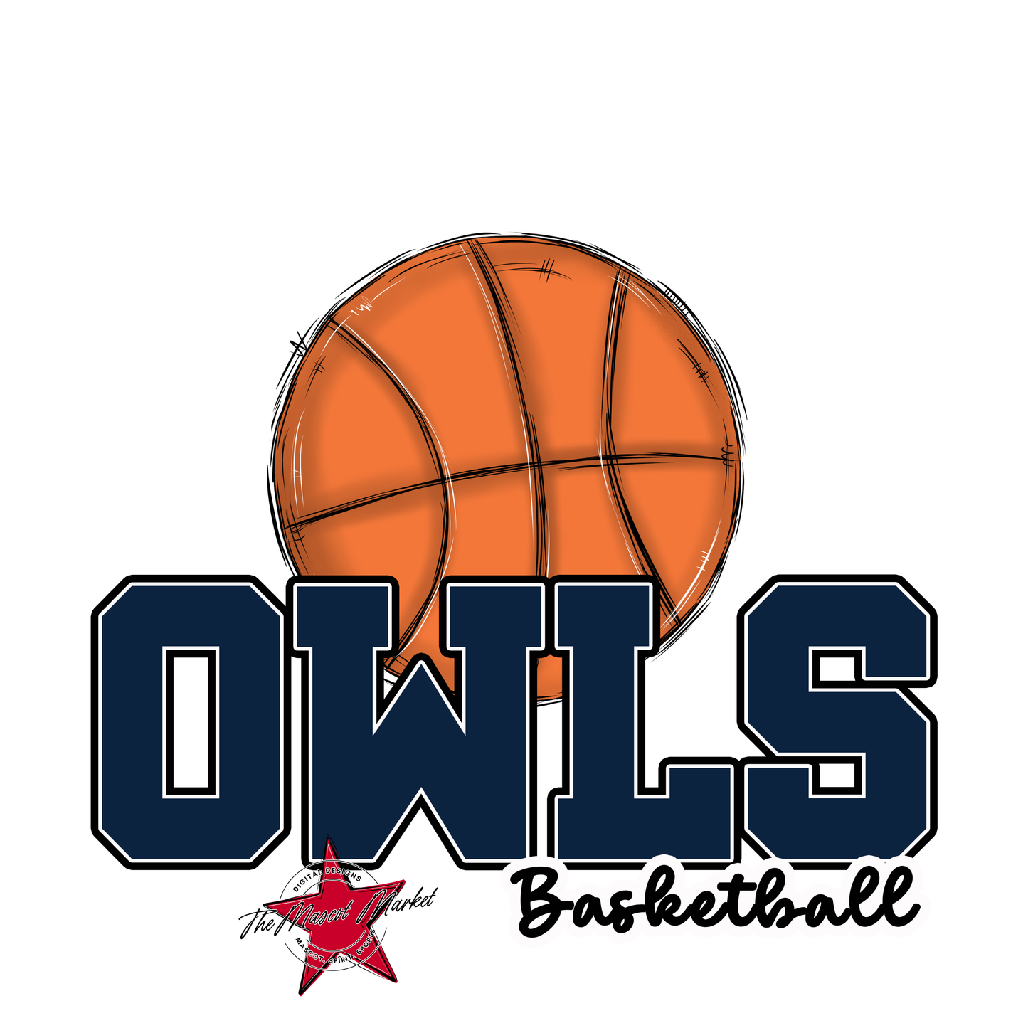 Owls Varsity Basketball-Navy