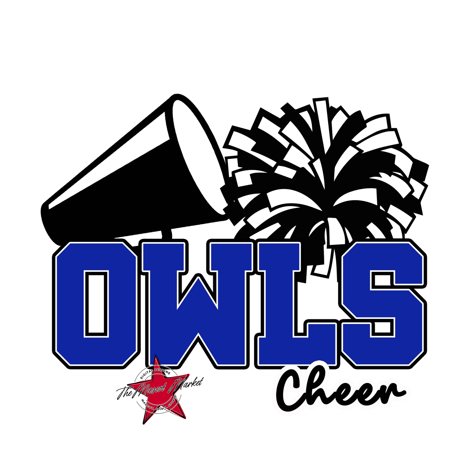 Owls Varsity Cheer-Royal Blue