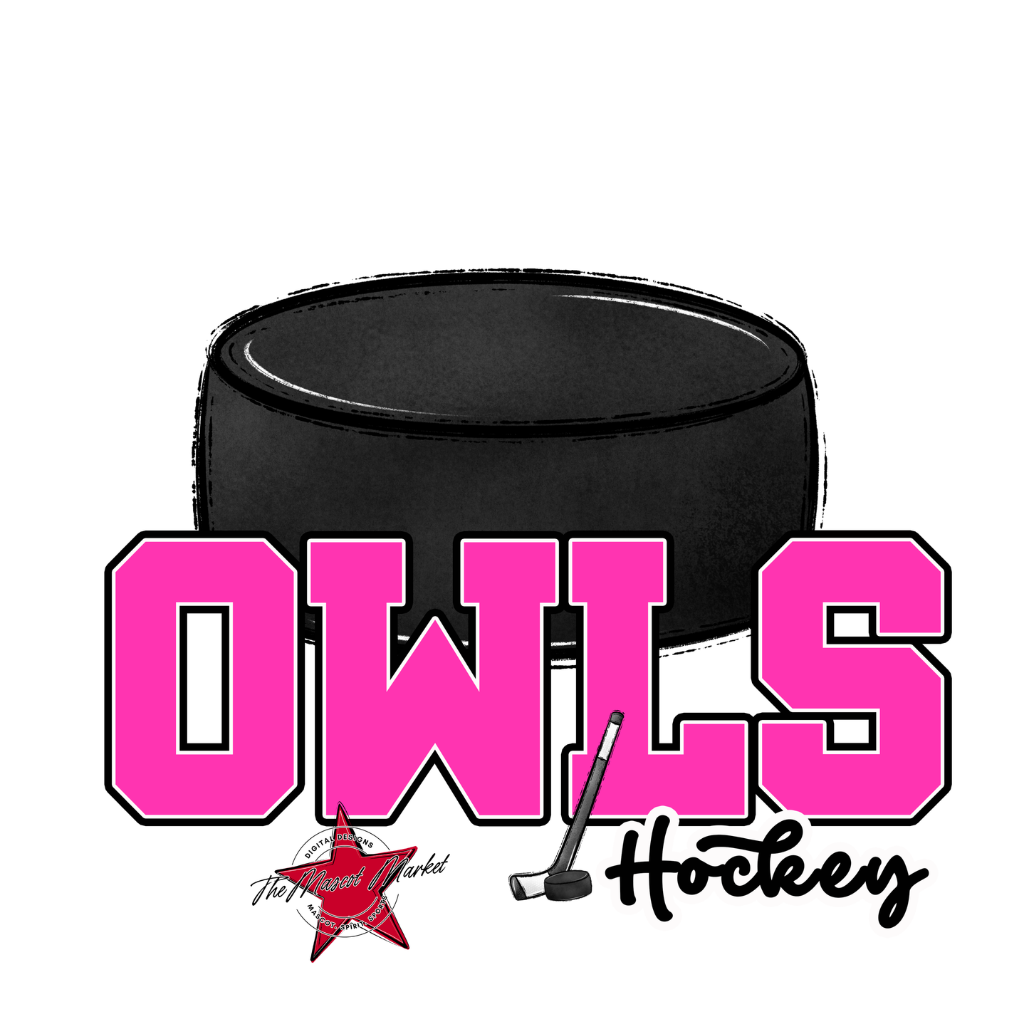 Owls Varsity Hockey-Pink