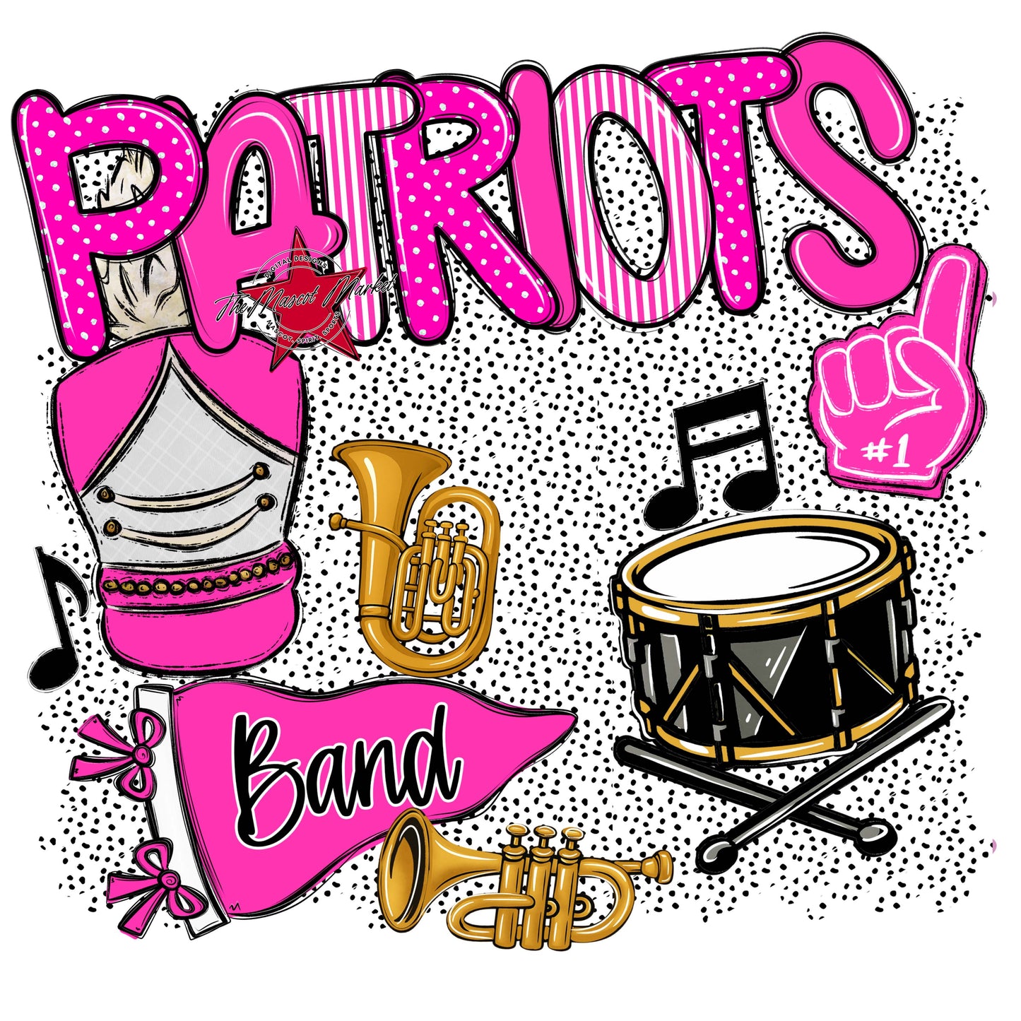 Patriots Band Spirit-Pink