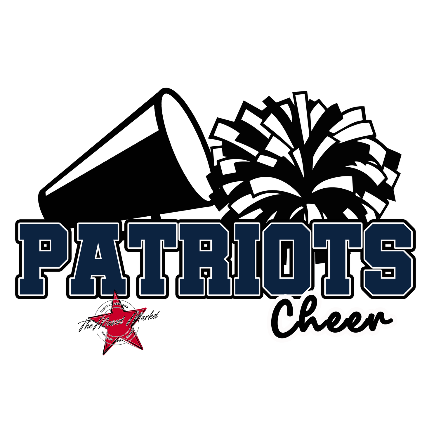 Patriots Varsity Cheer-Navy