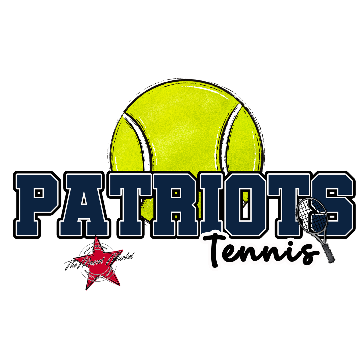 Patriots Varsity Tennis-Navy
