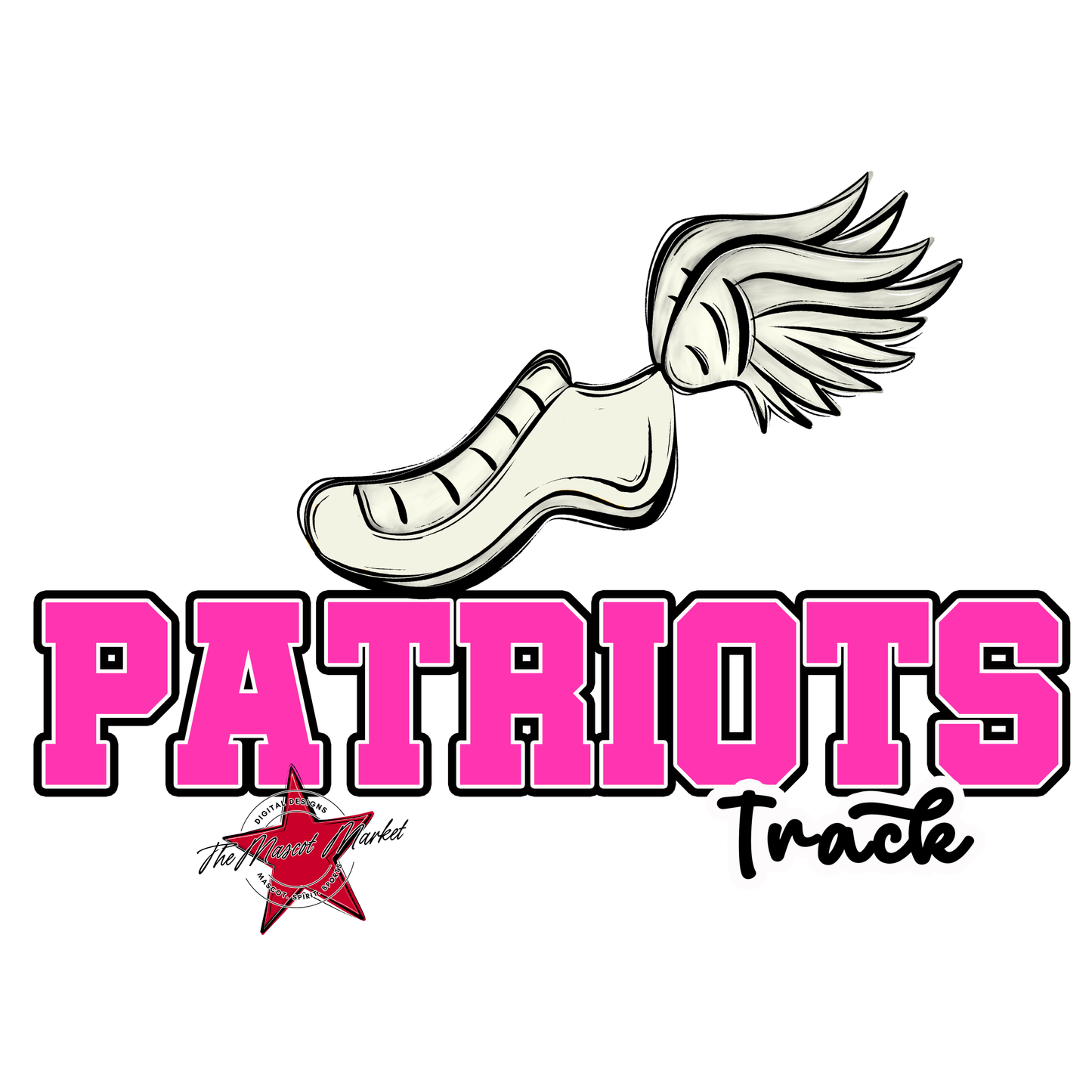 Patriots Varsity Track-Pink