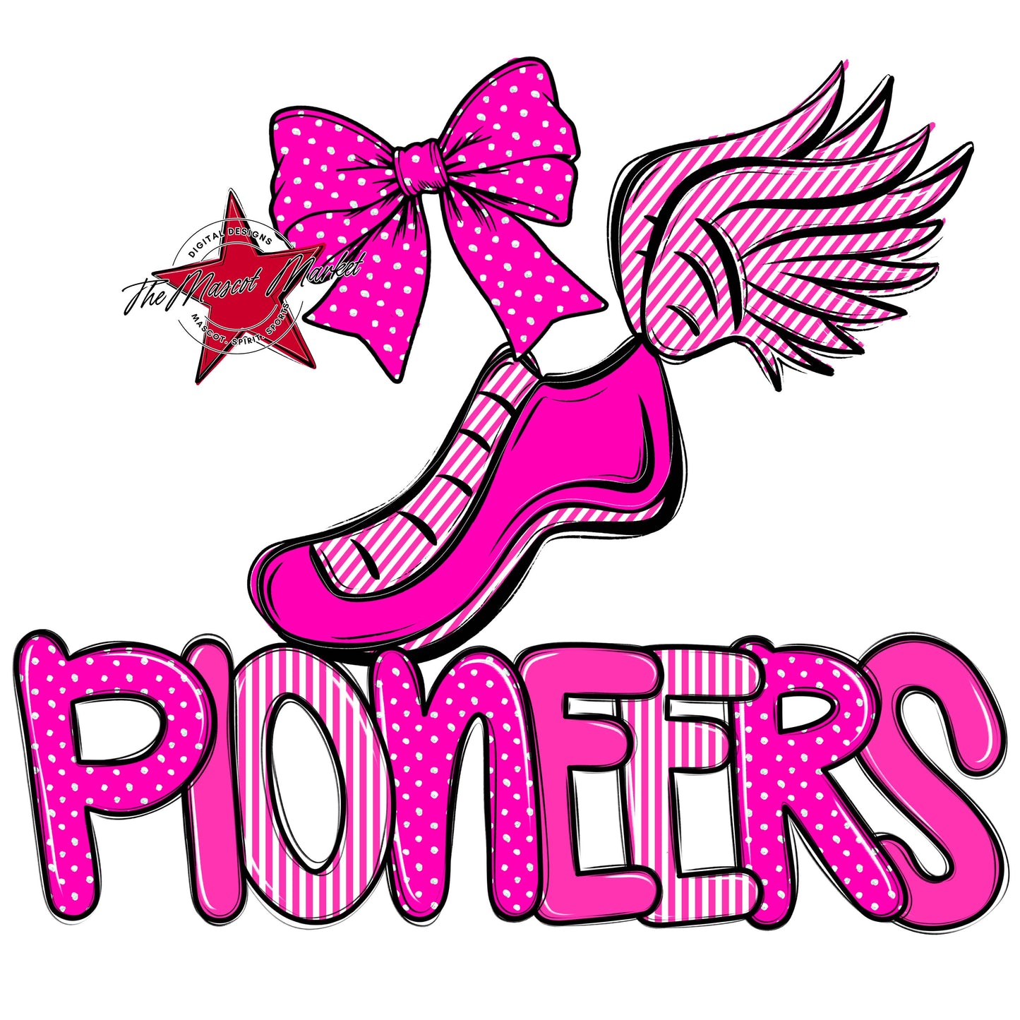 Pioneers Track Spirit Design-Pink