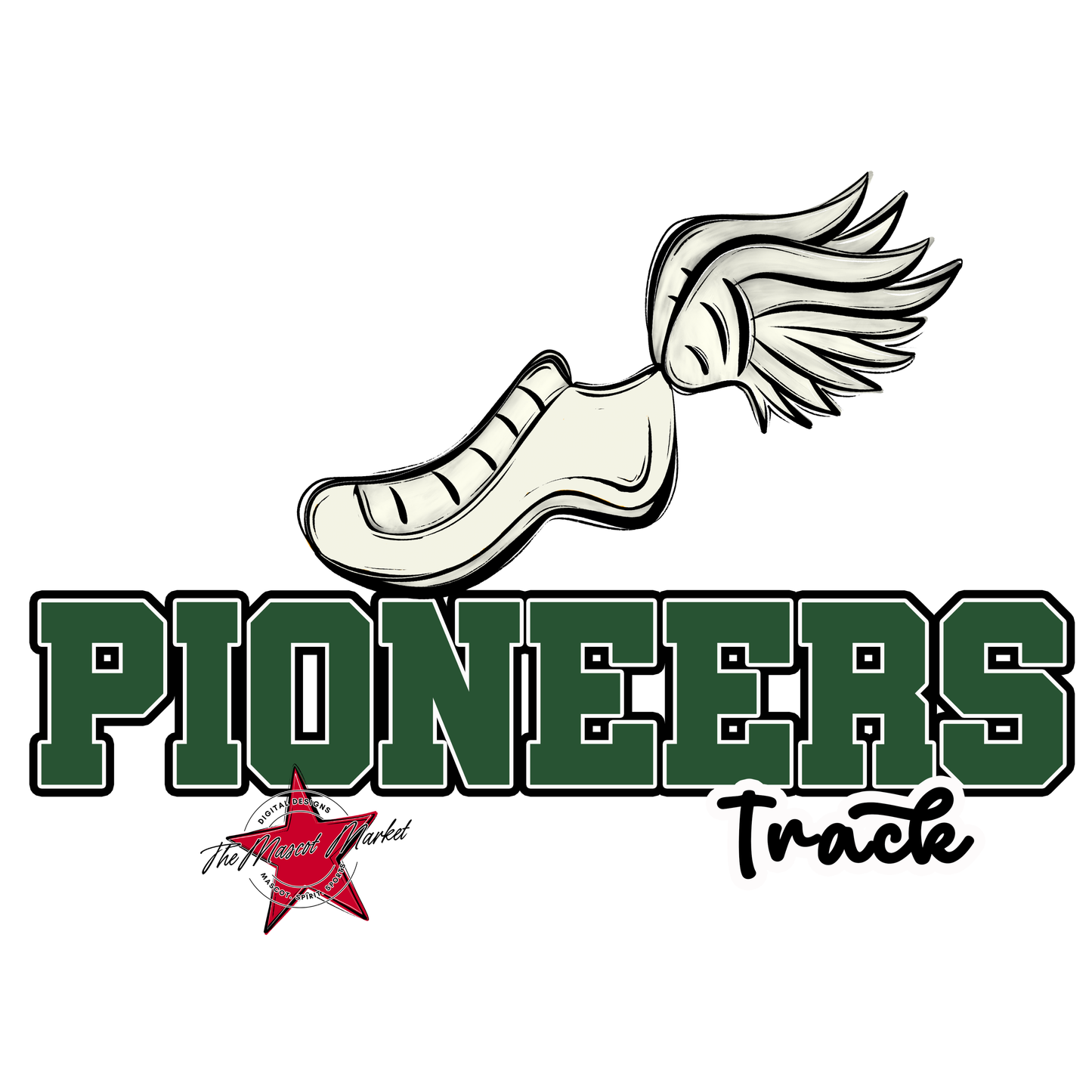 Pioneers Varsity Track-Green