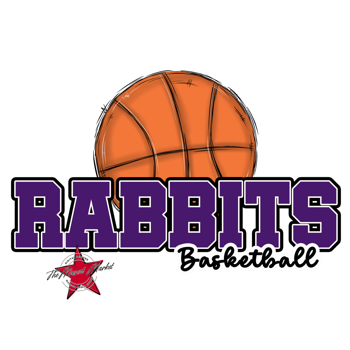 Rabbits Varsity Basketball-Purple