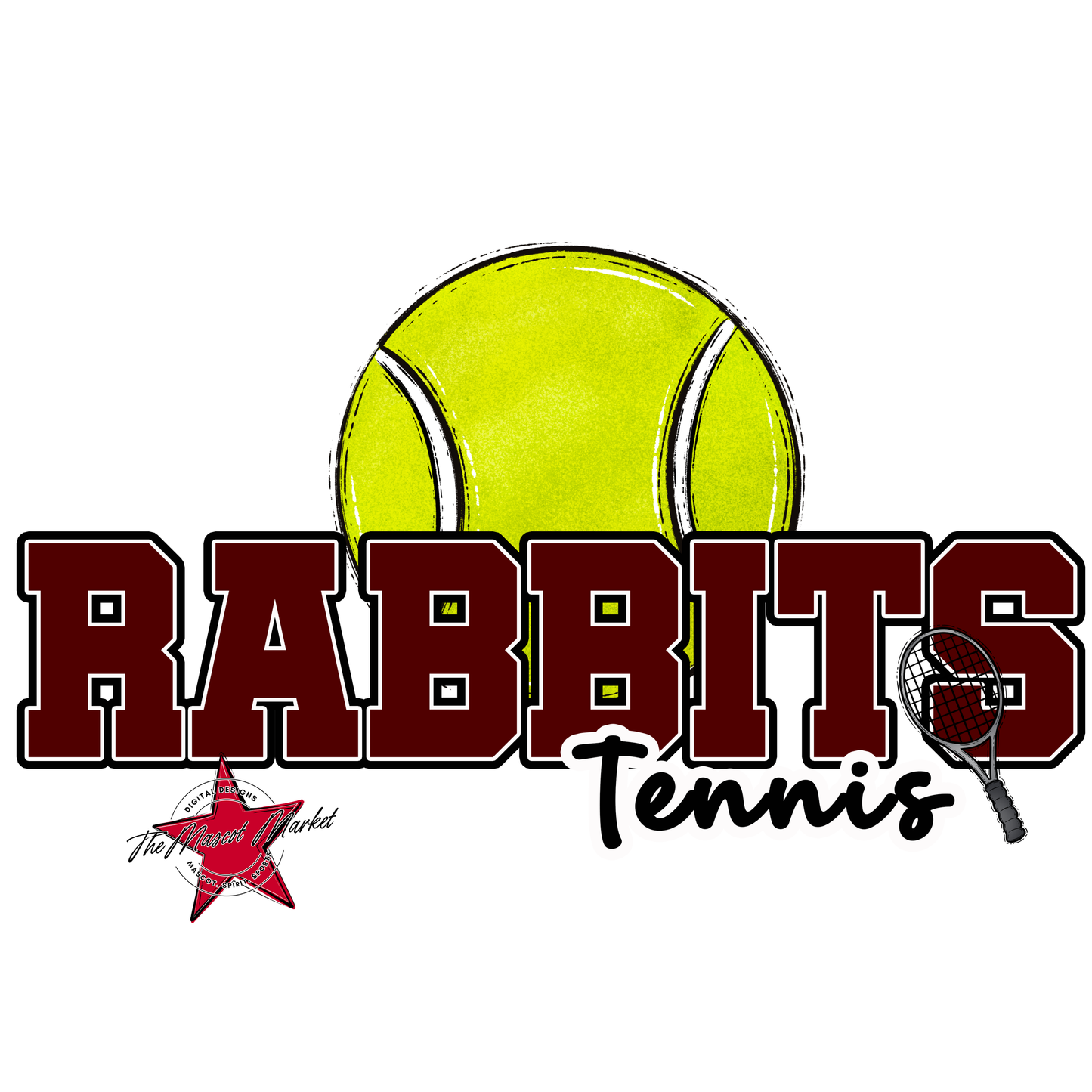 Rabbits Varsity Tennis-Maroon