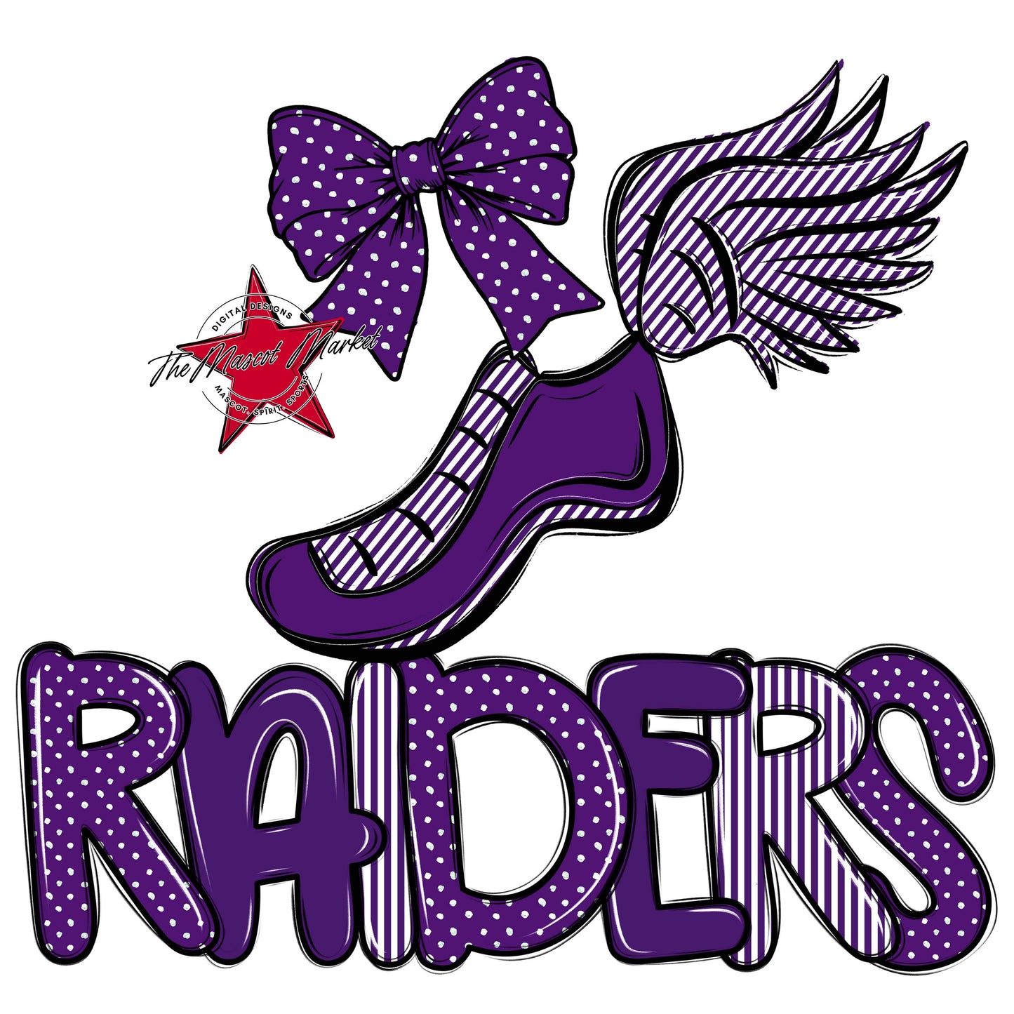 Raiders Track Spirit Design-Purple