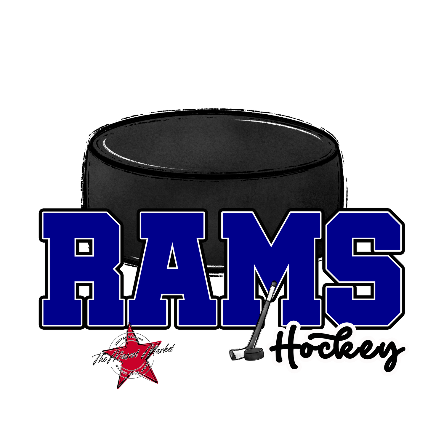 Rams Varsity Hockey-Blue