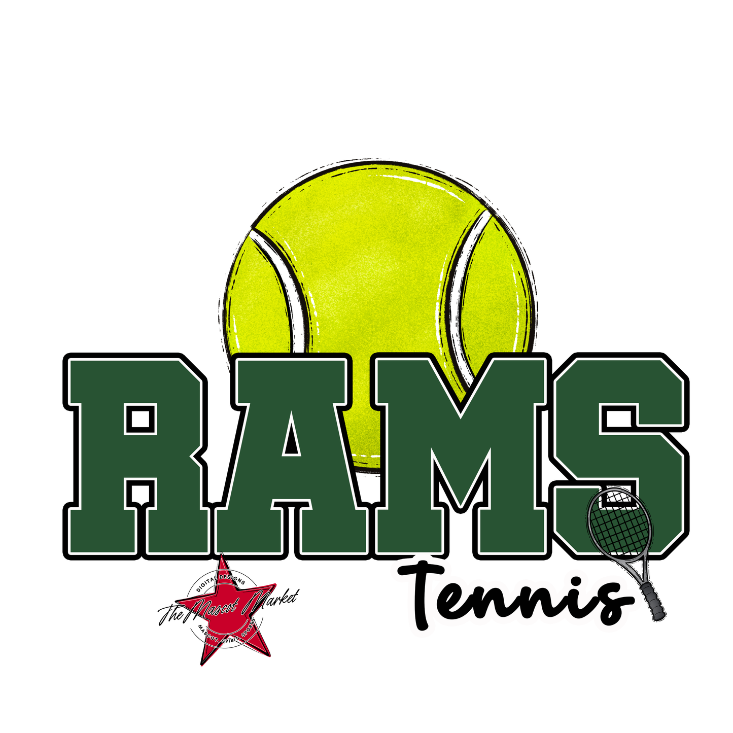 Rams Varsity Tennis-Green