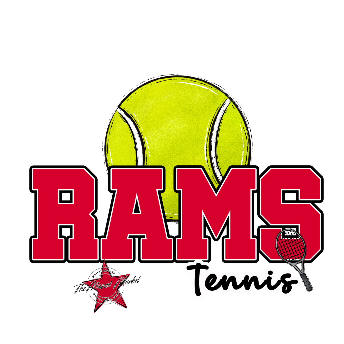 Rams Varsity Tennis-Red