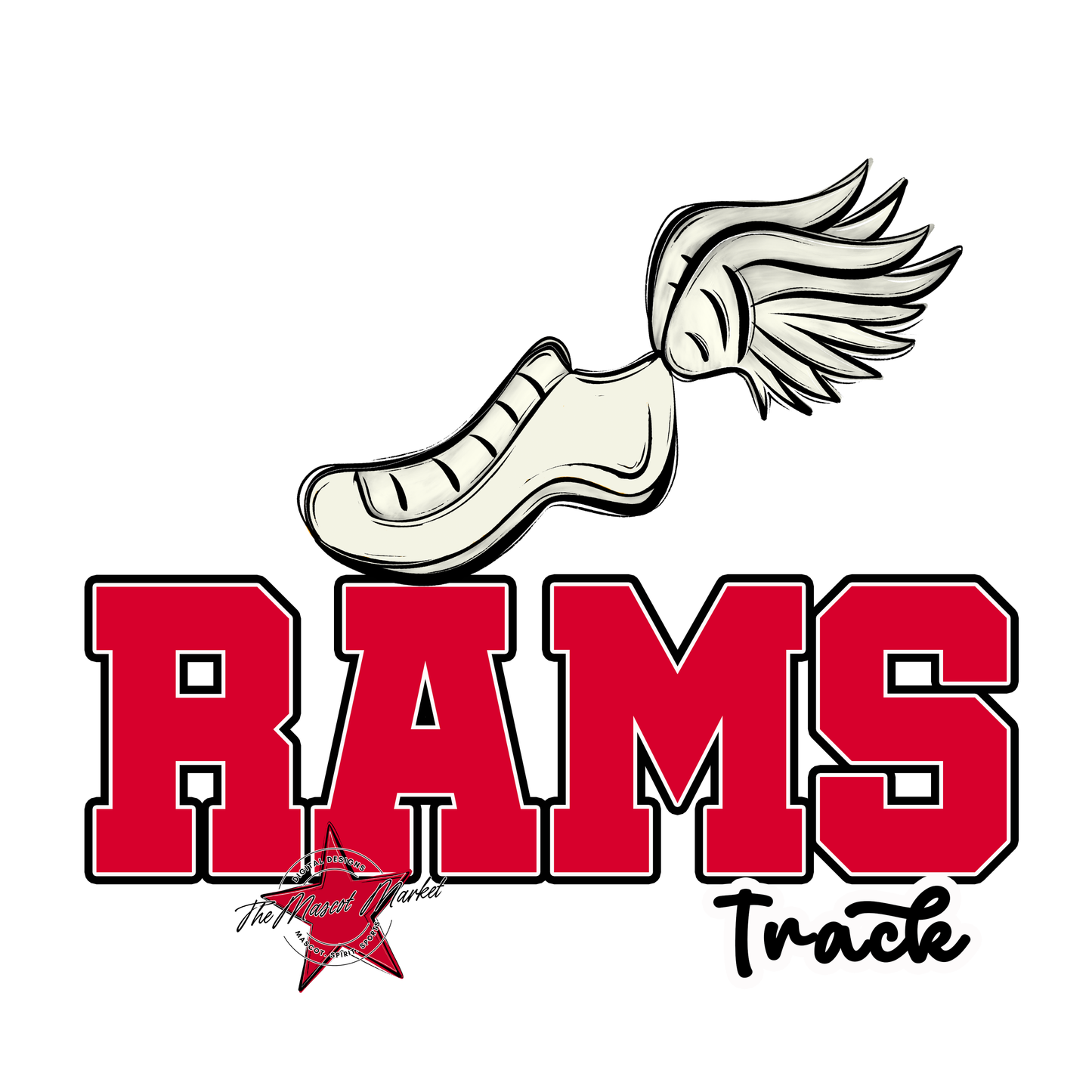 Rams Varsity Track-Red