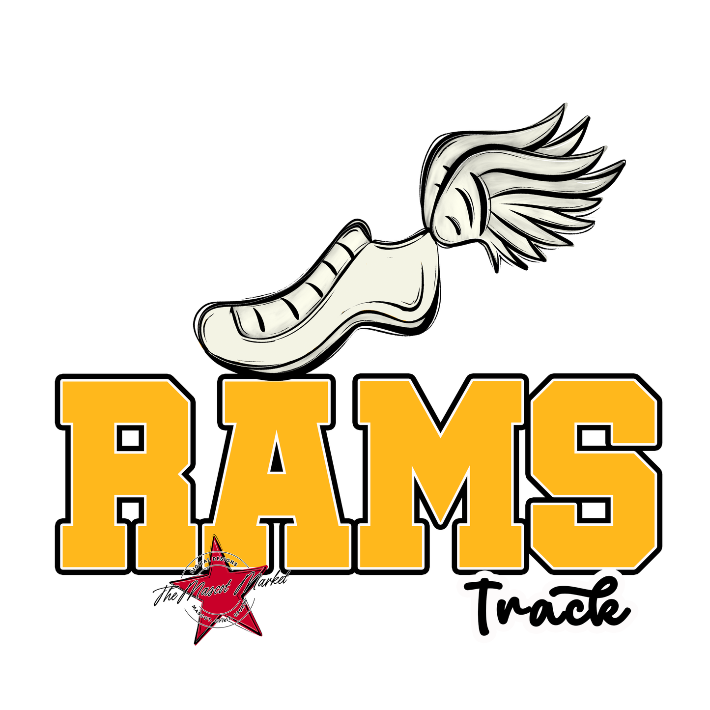 Rams Varsity Track-Yellow