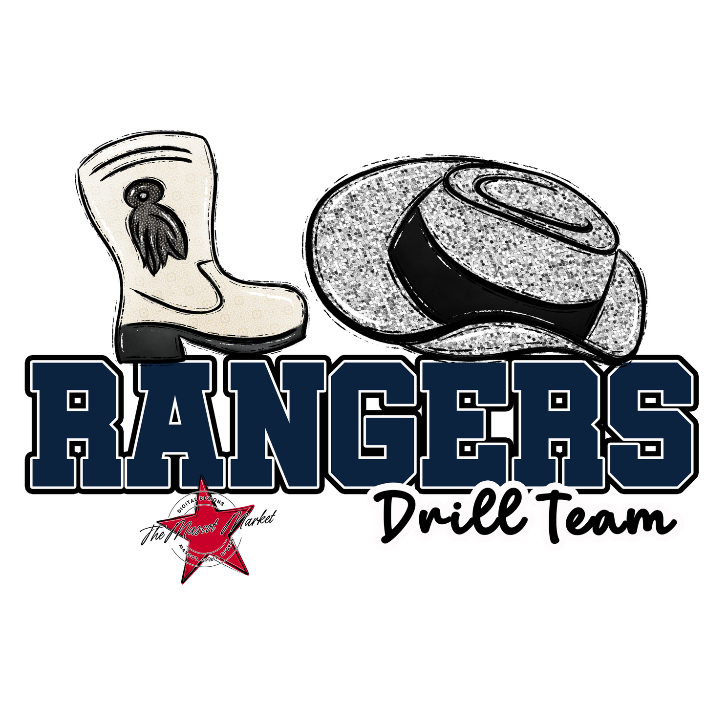 Rangers Varsity Drillteam-Navy