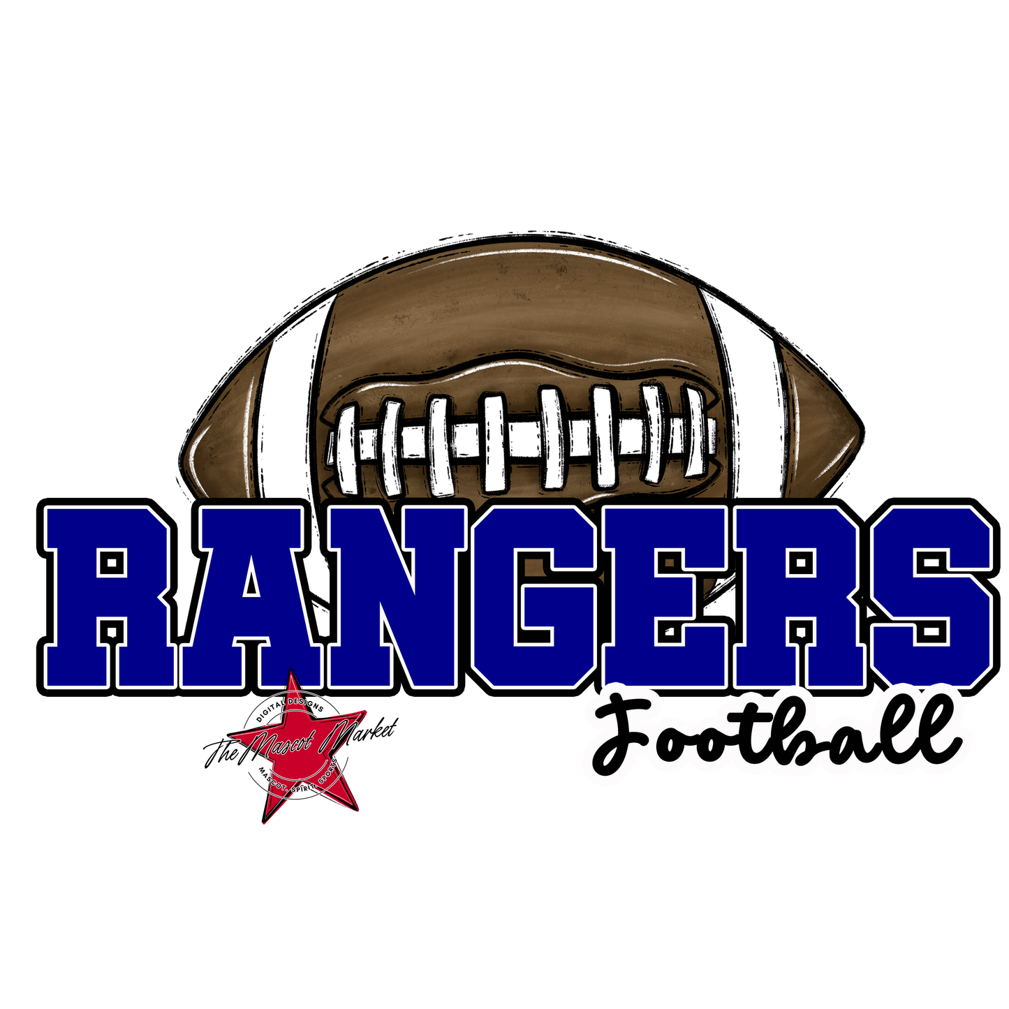 Rangers Varsity Football-Blue