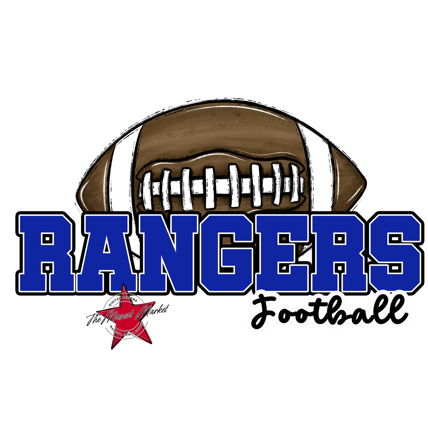 Rangers Varsity Football-Royal Blue