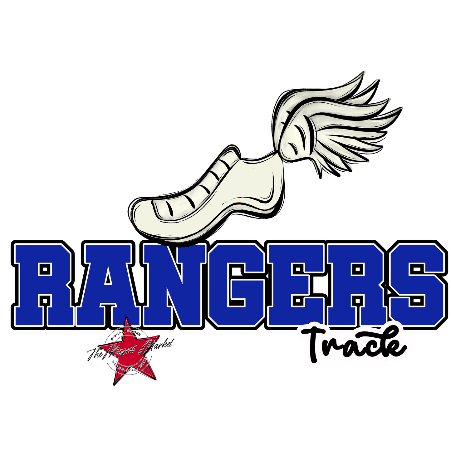 Rangers Varsity Track-Royal Blue