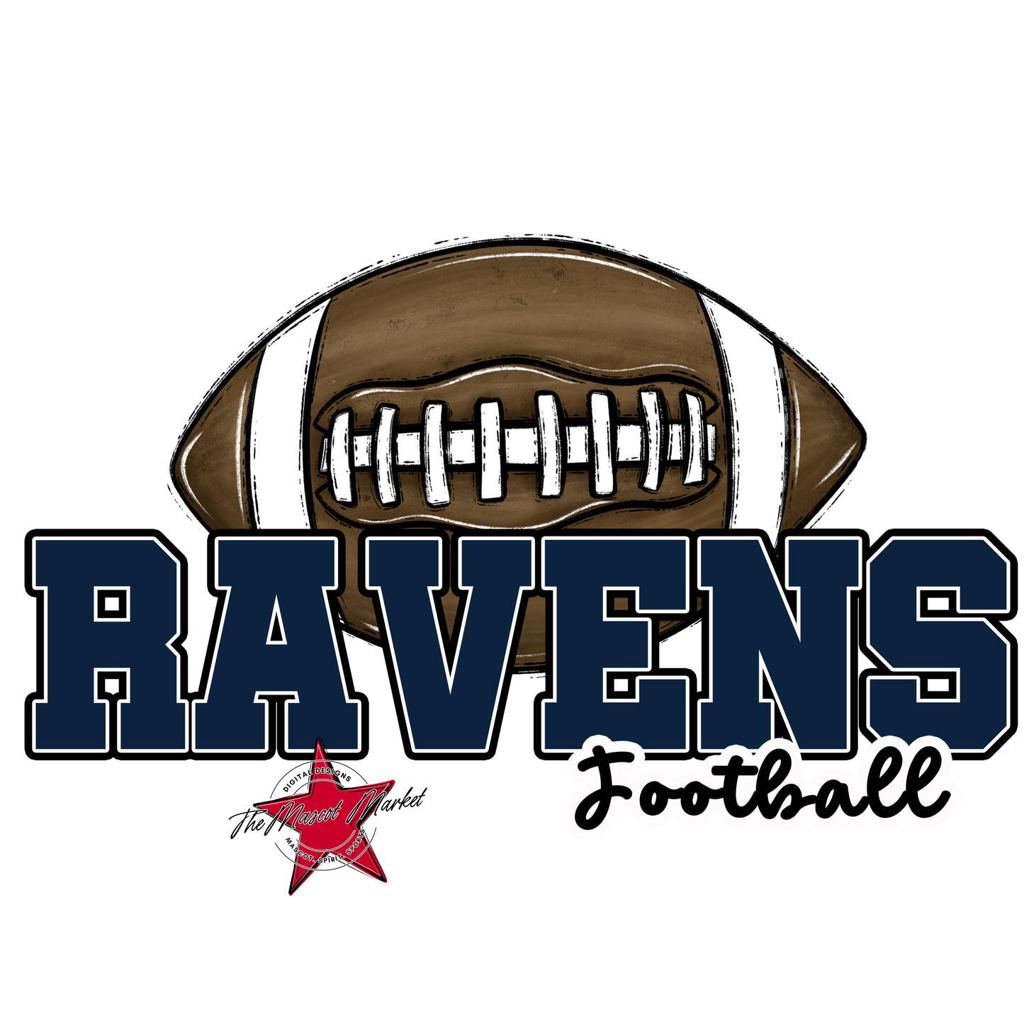 Ravens Varsity Football-Navy