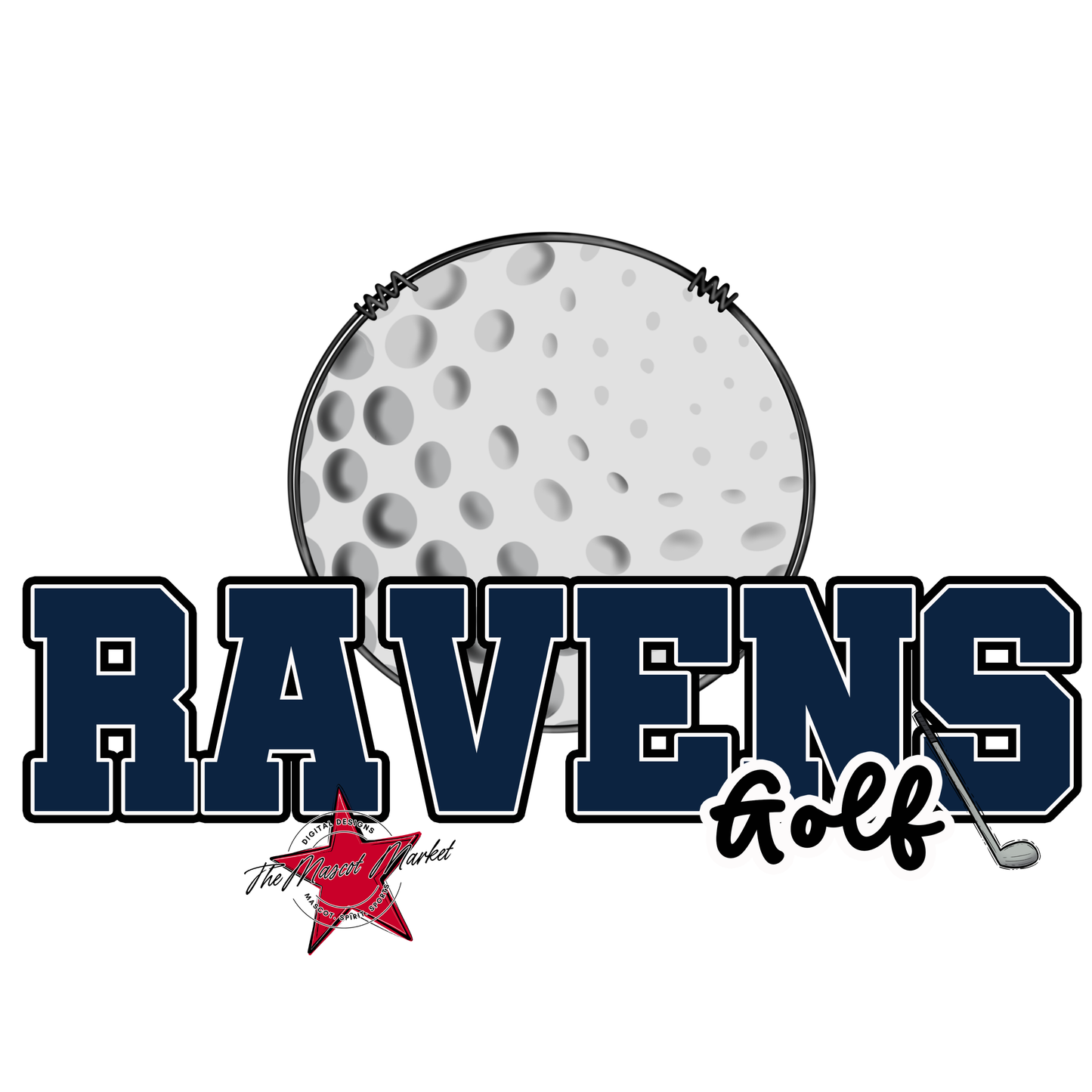 Ravens Varsity Golf-Navy