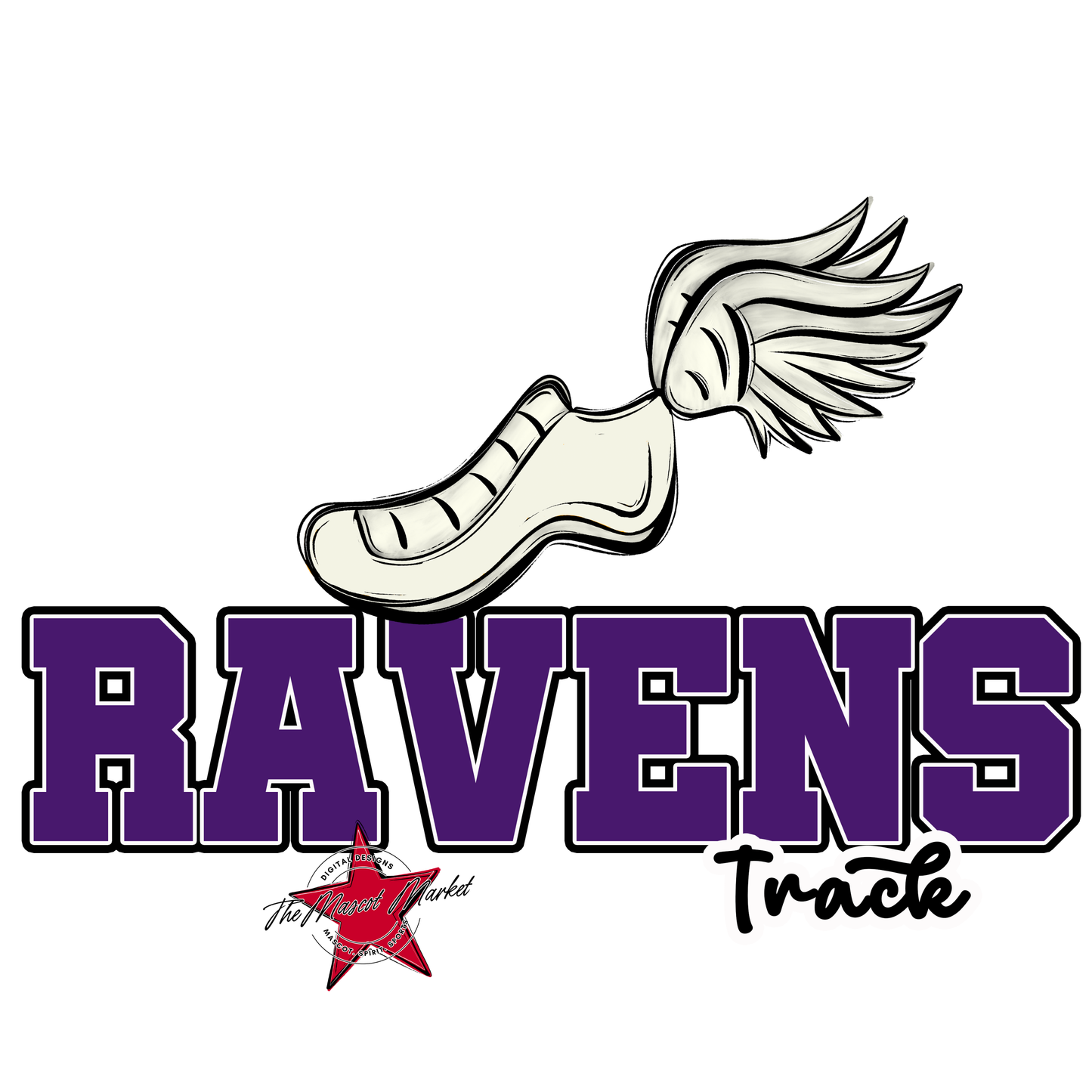 Ravens Varsity Track-Purple
