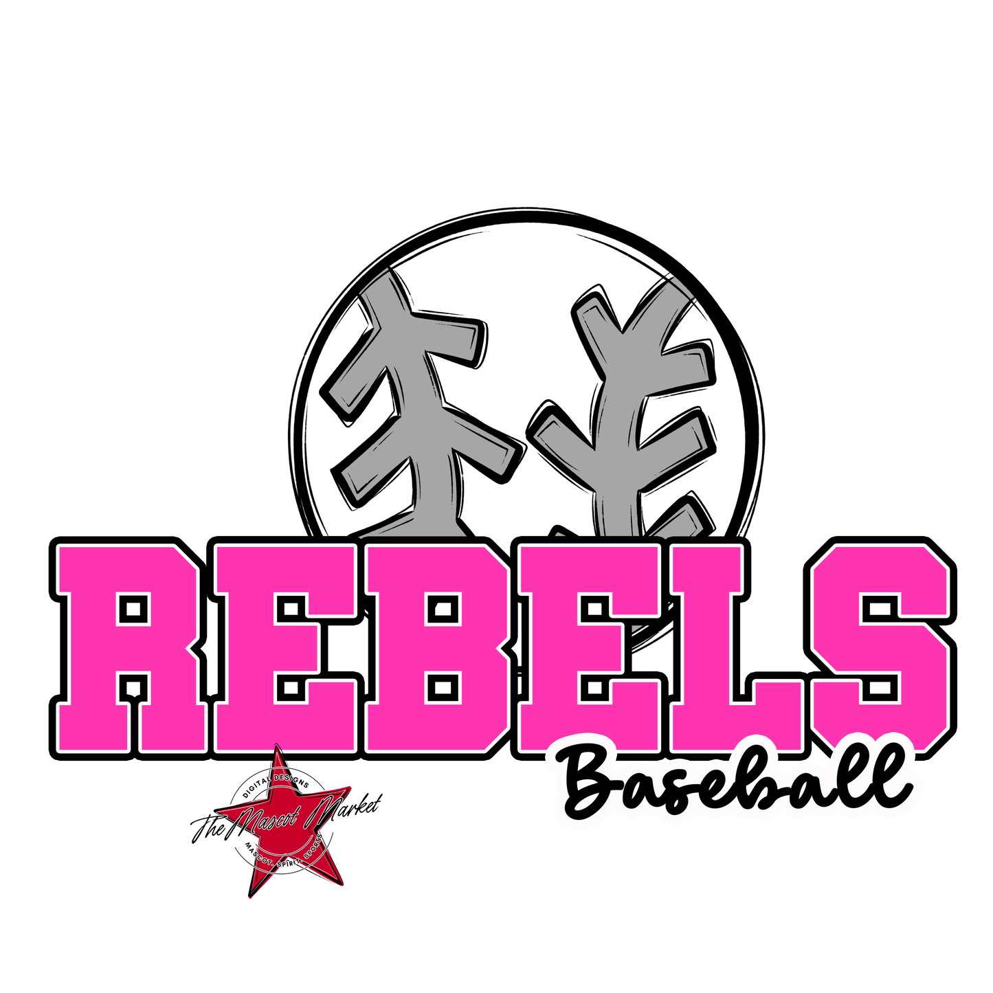 Rebels Varsity Baseball-Pink