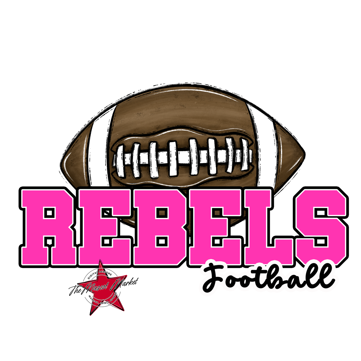 Rebels Varsity Football-Pink