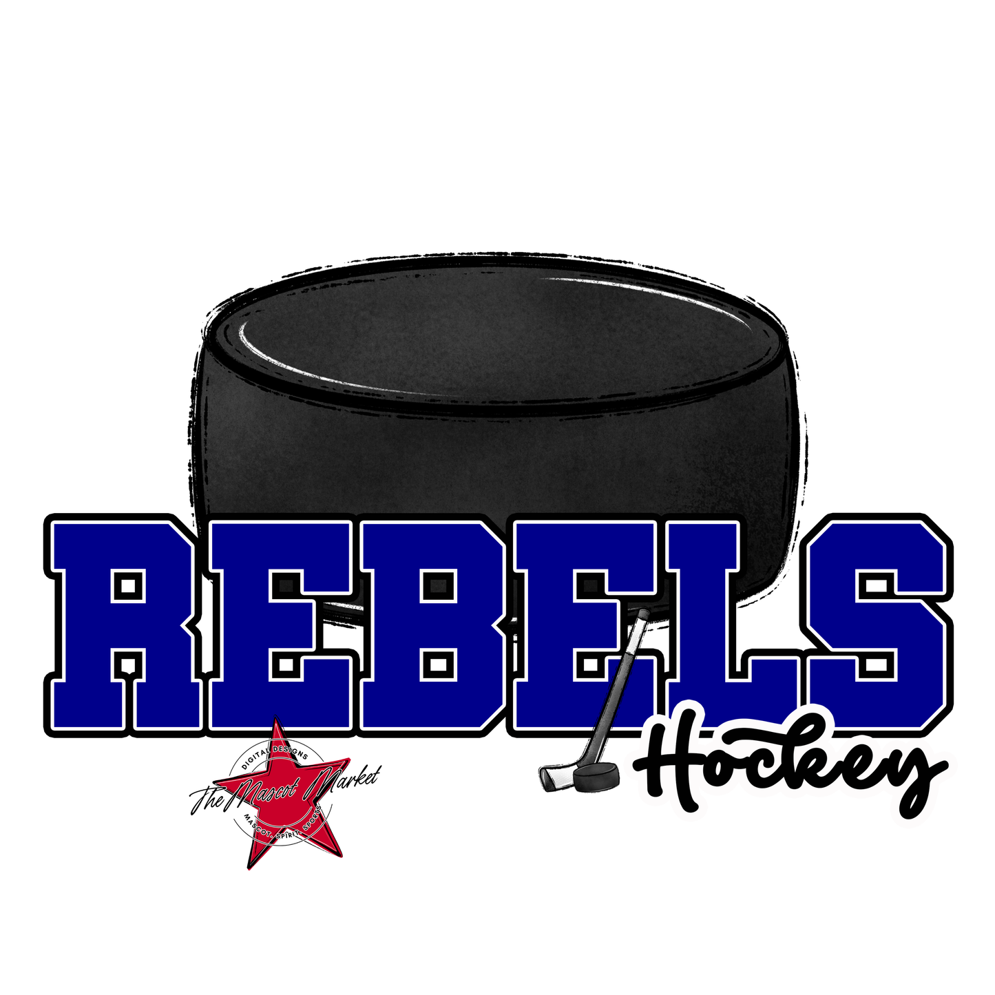 Rebels Varsity Hockey-Blue