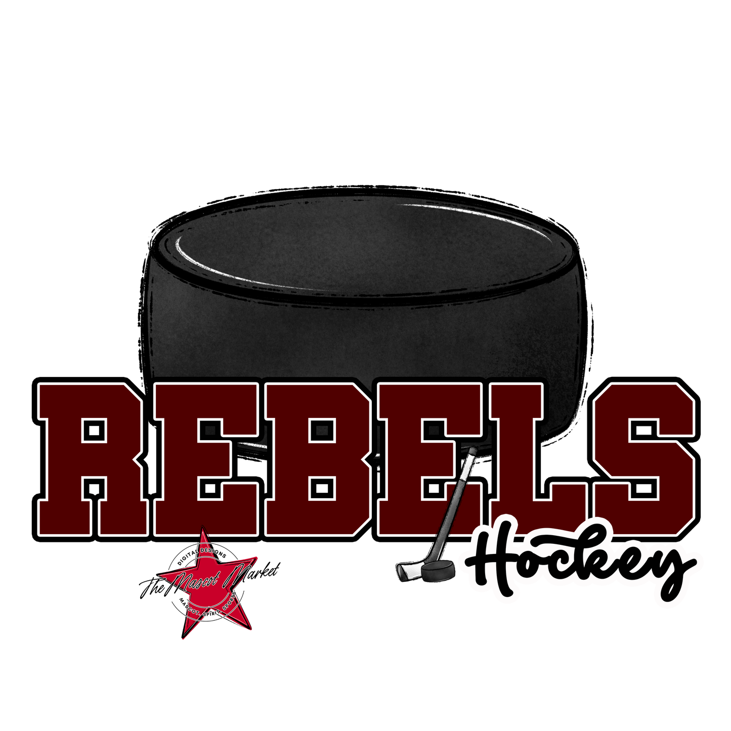 Rebels Varsity Hockey-Maroon