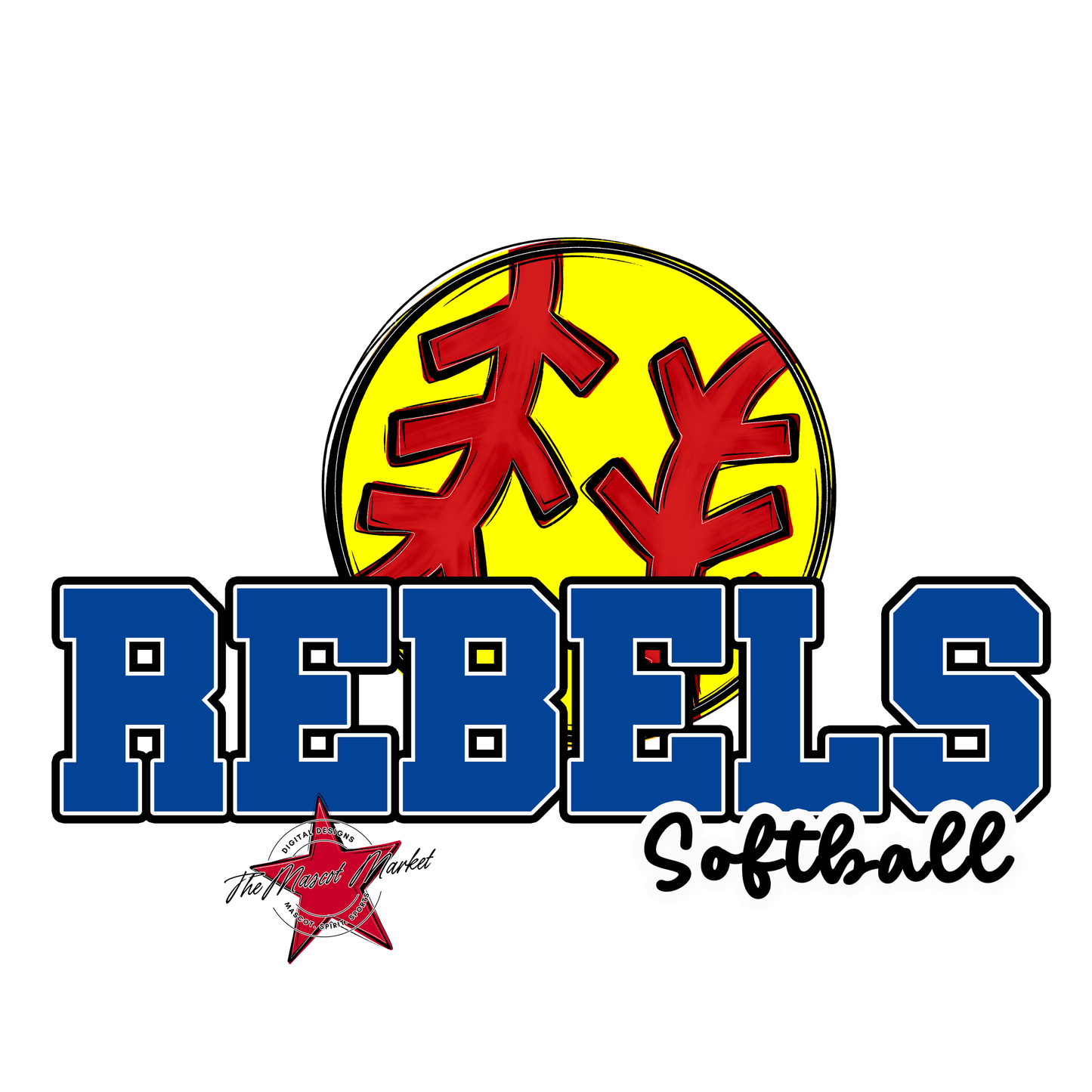 Rebels Varsity Softball-Off Blue