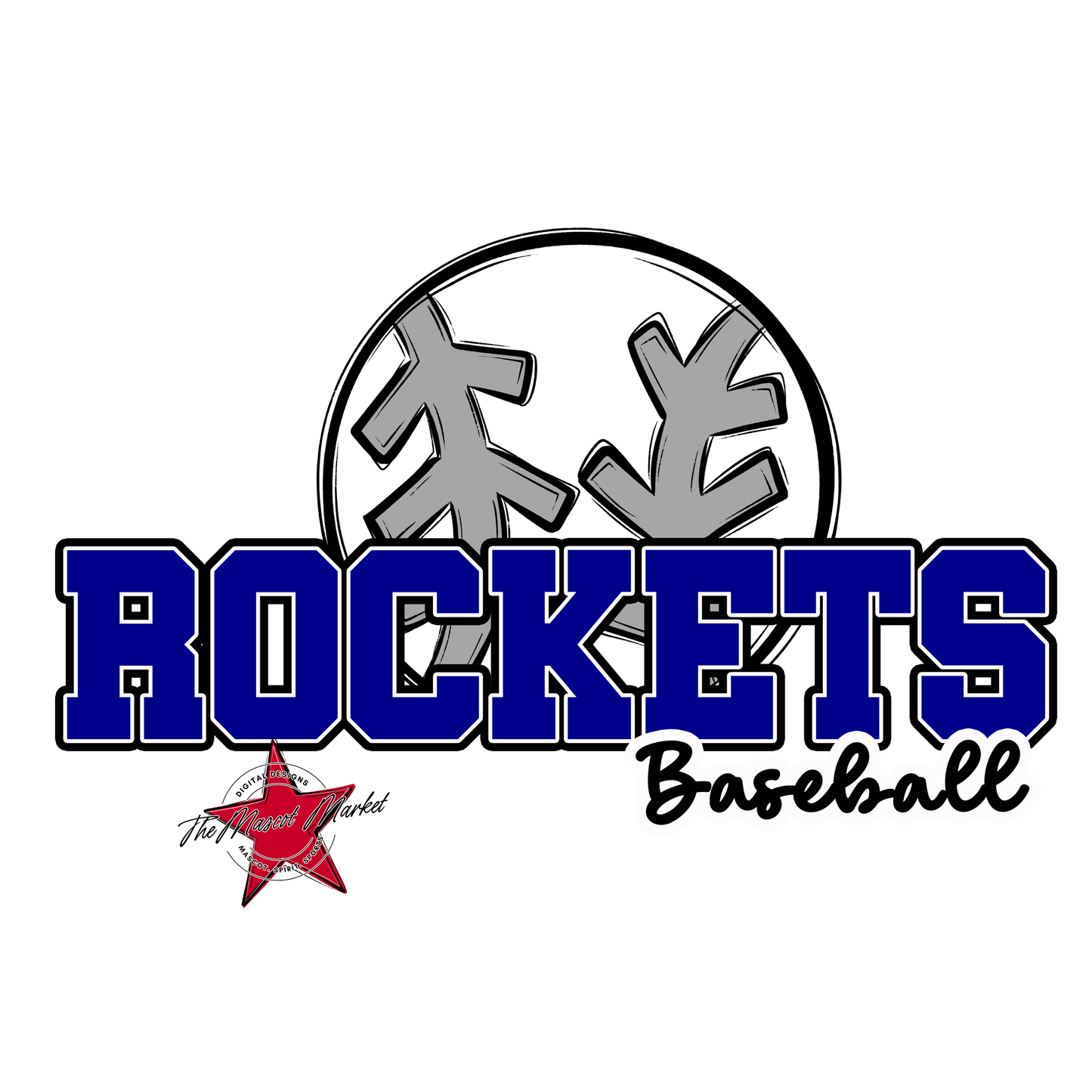 Rockets Varsity Baseball-Blue