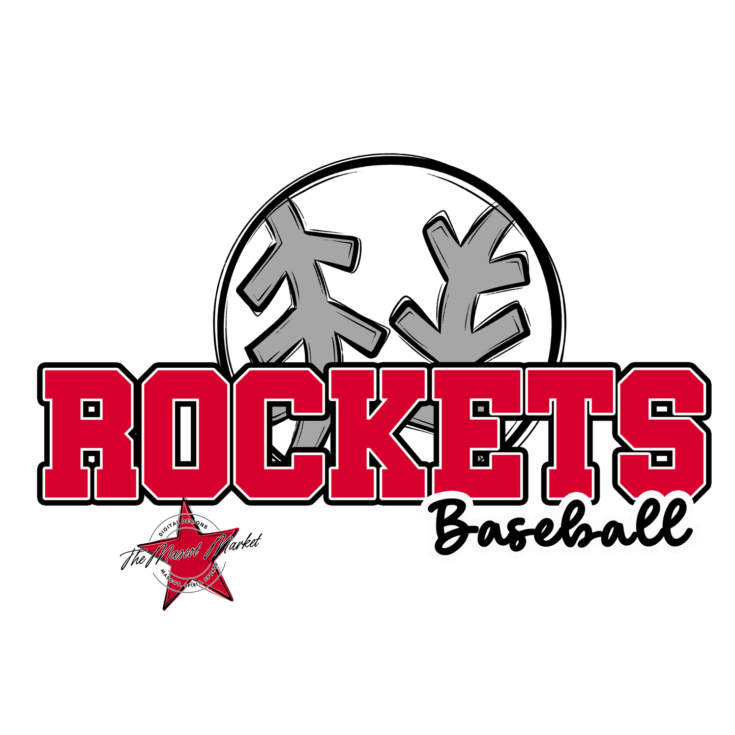 Rockets Varsity Baseball-Red