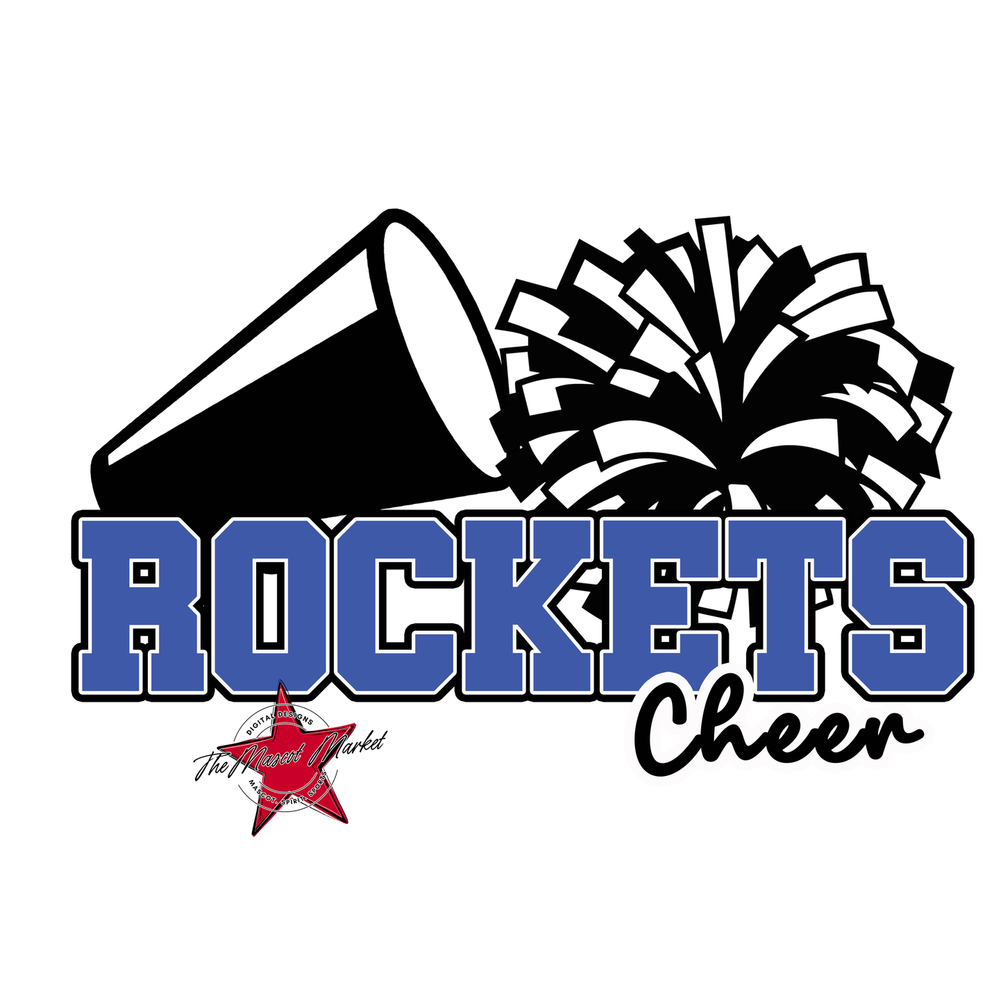 Rockets Varsity Cheer-Off Blue