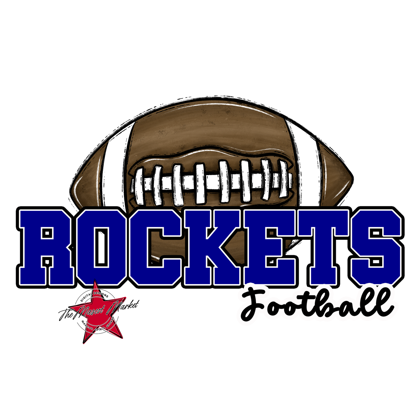 Rockets Varsity Football-Blue