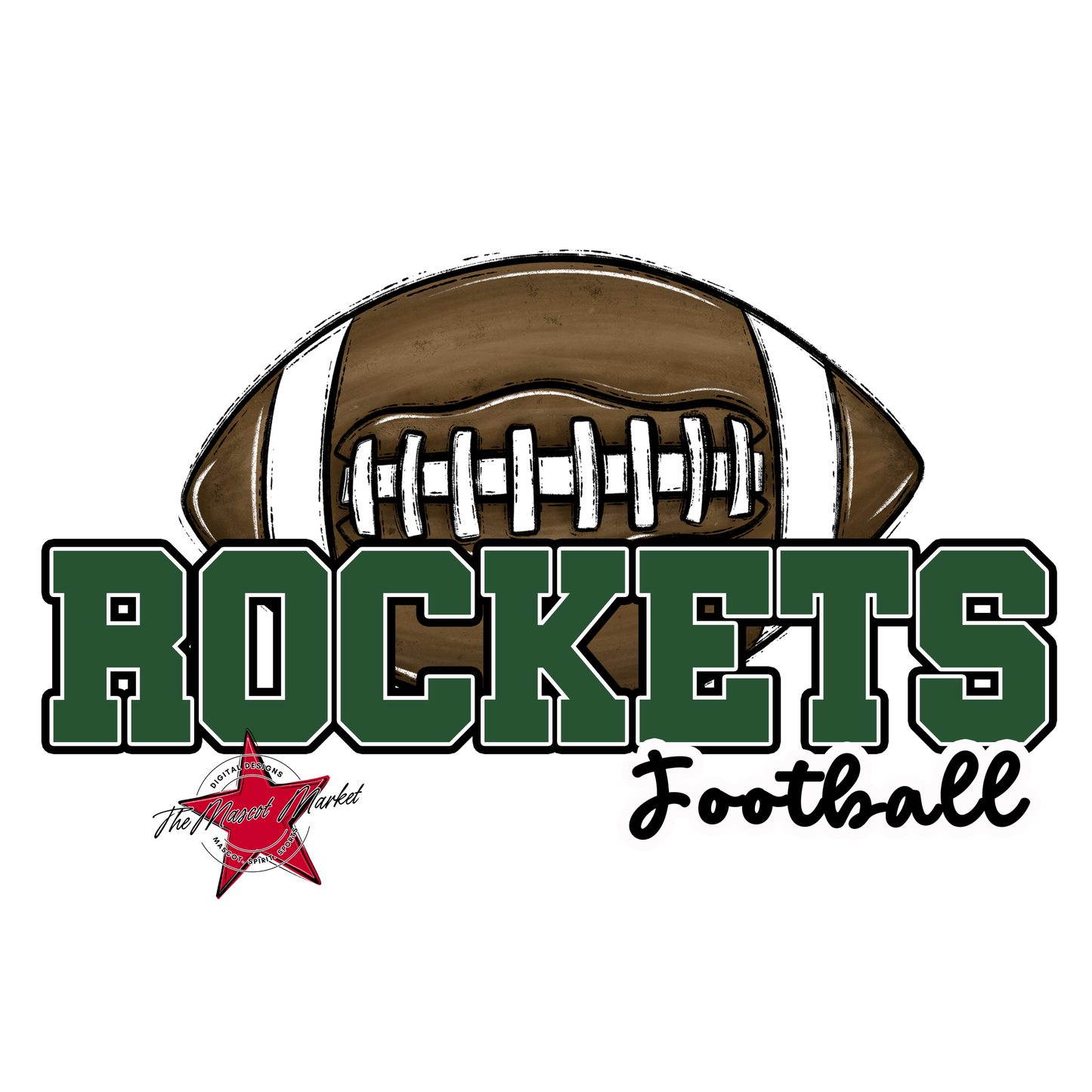 Rockets Varsity Football-Green