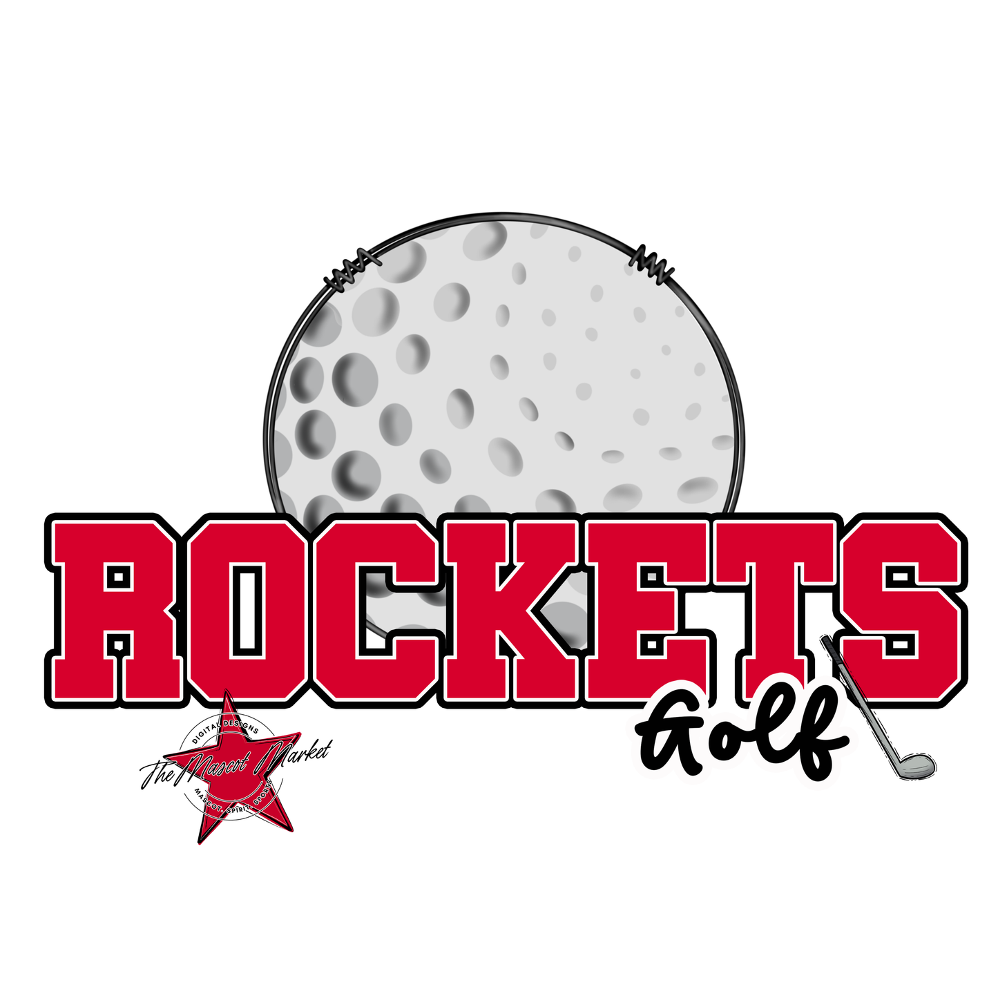 Rockets Varsity Golf-Red