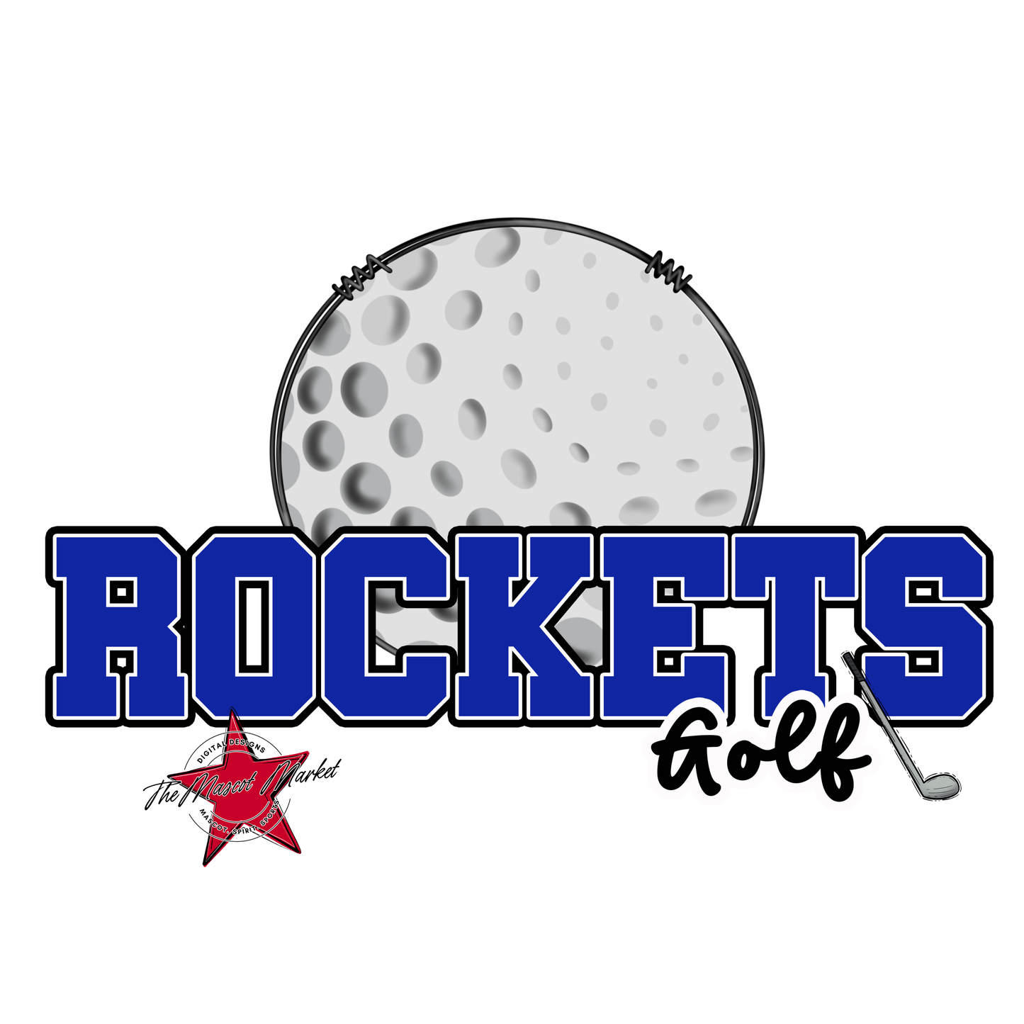 Rockets Varsity Golf-Royal Blue