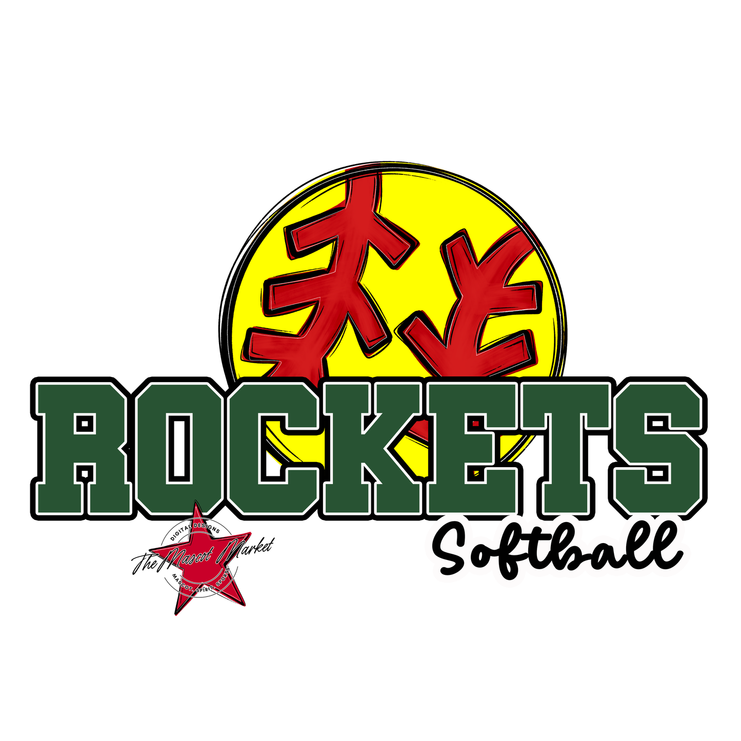 Rockets Varsity Softball-Green