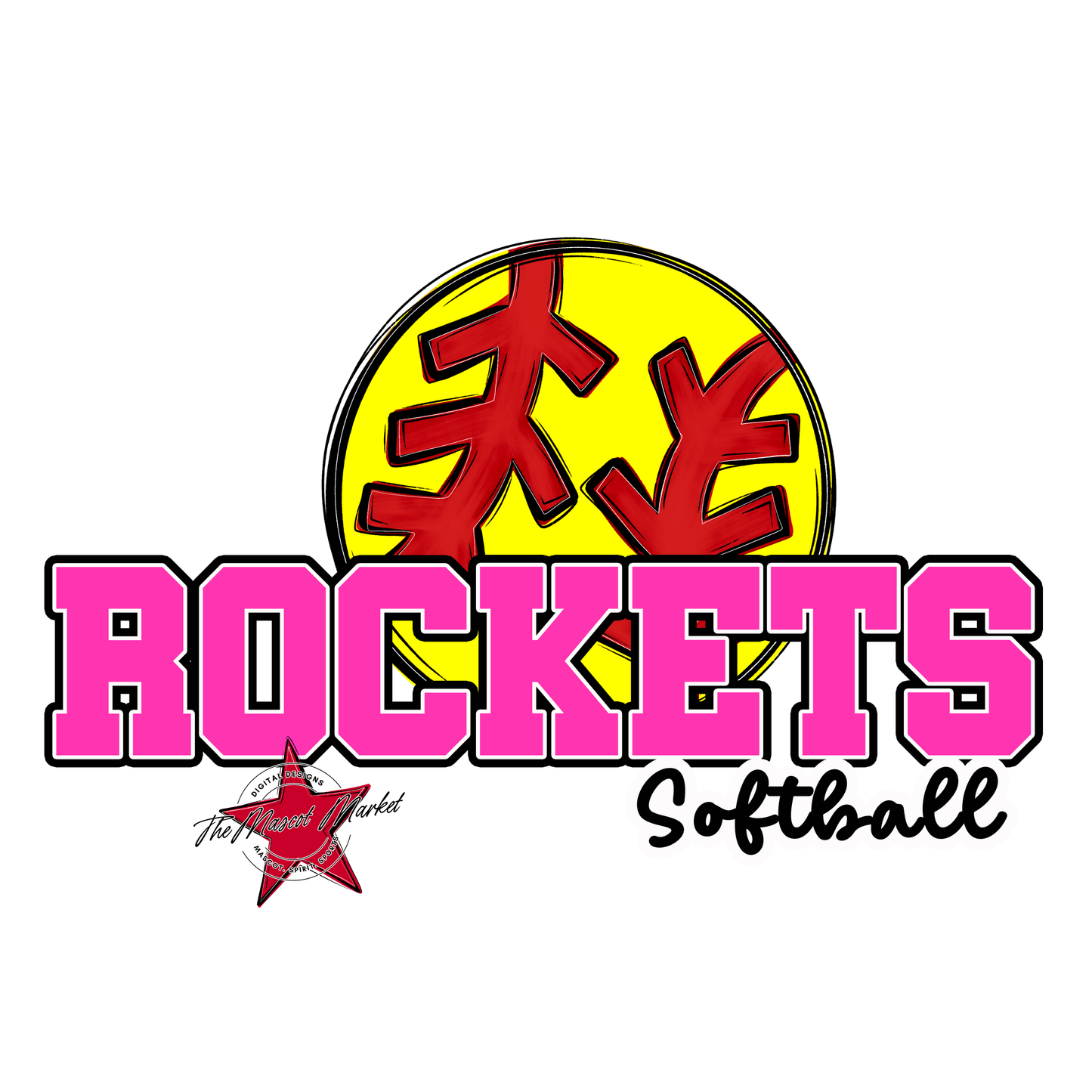 Rockets Varsity Softball-Pink