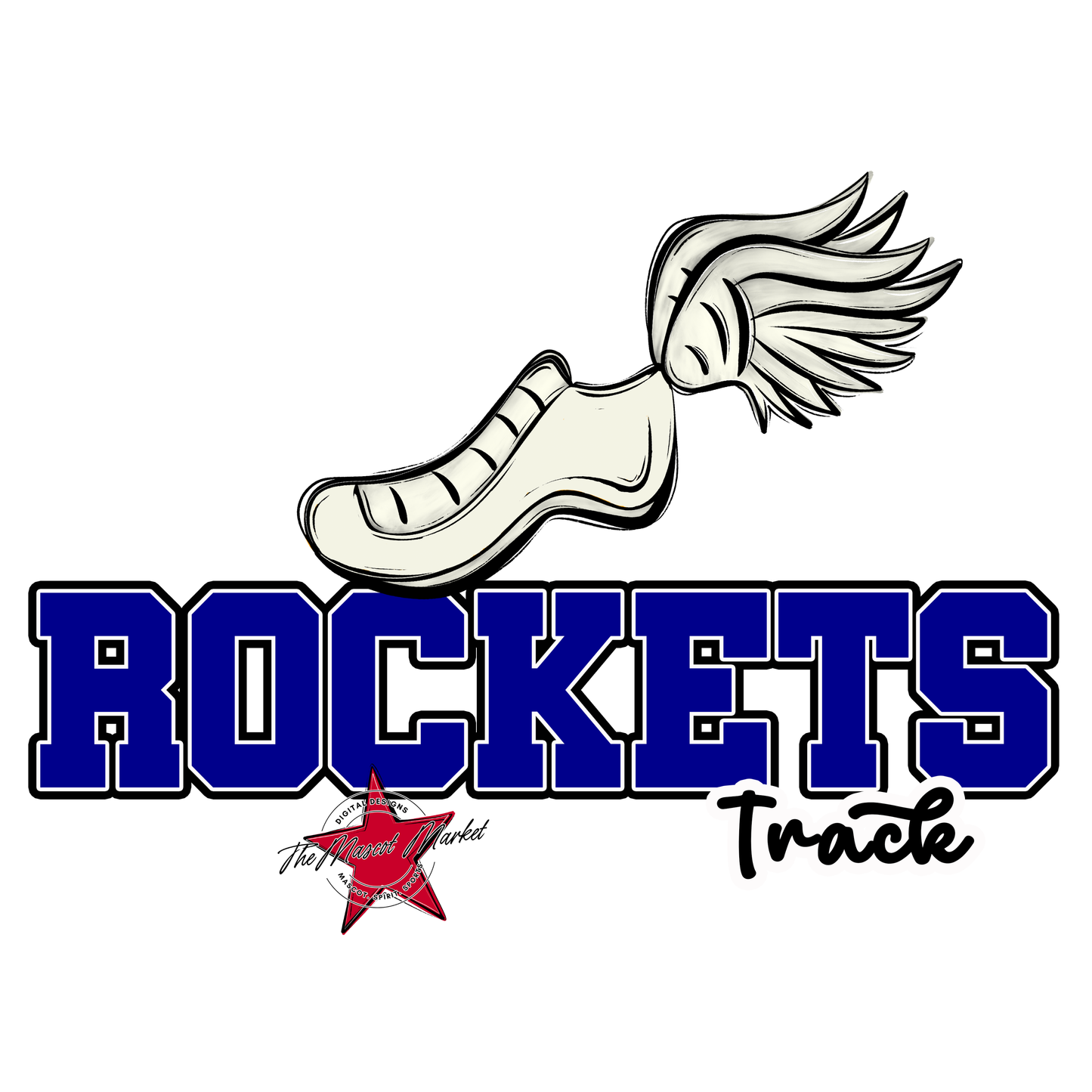 Rockets Varsity Track-Blue
