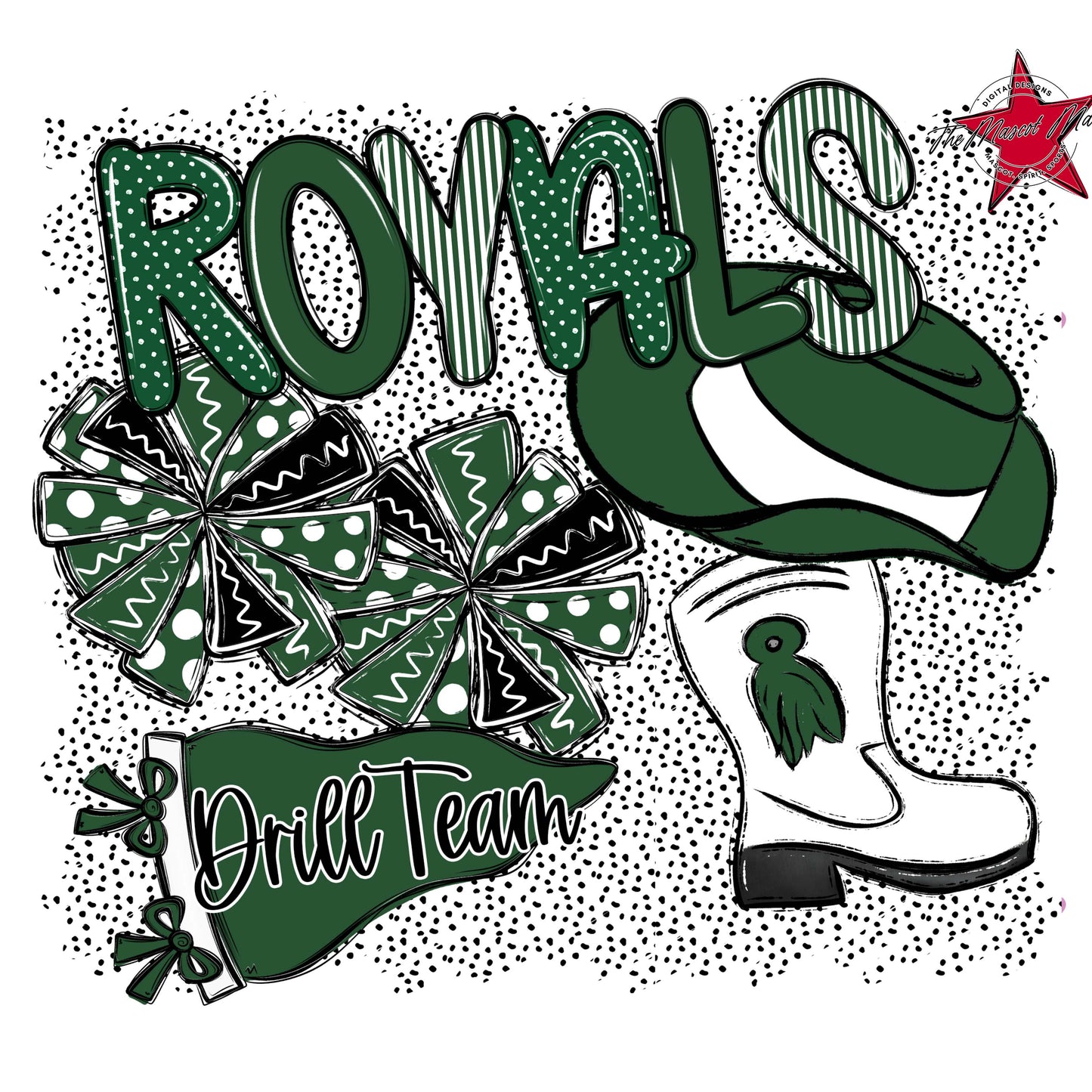 Royals Drillteam Spirit-Green