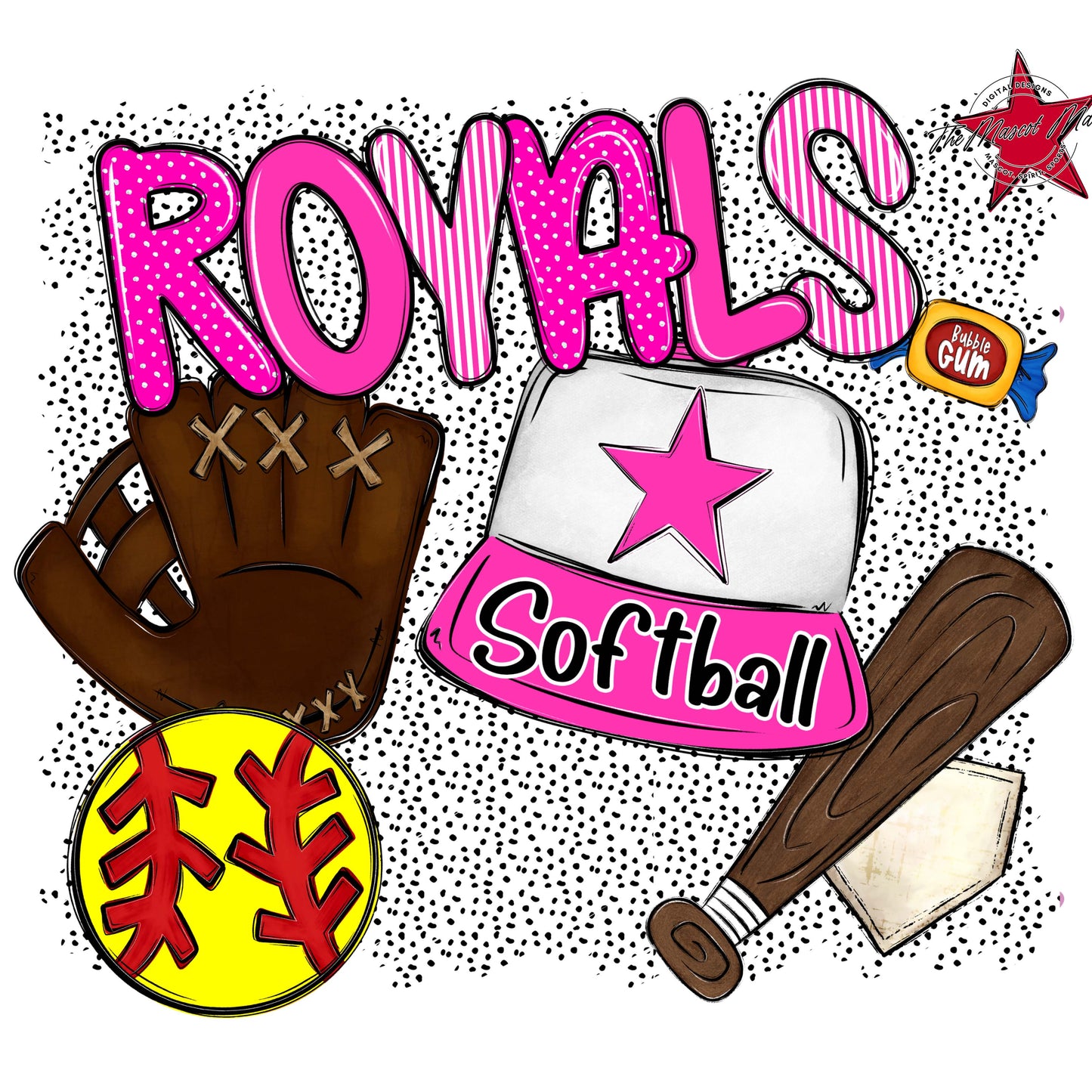 Royals Softball Spirit-Pink