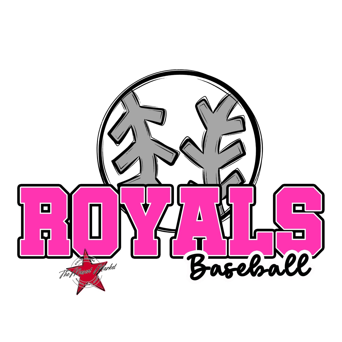 Royals Varsity Baseball-Pink