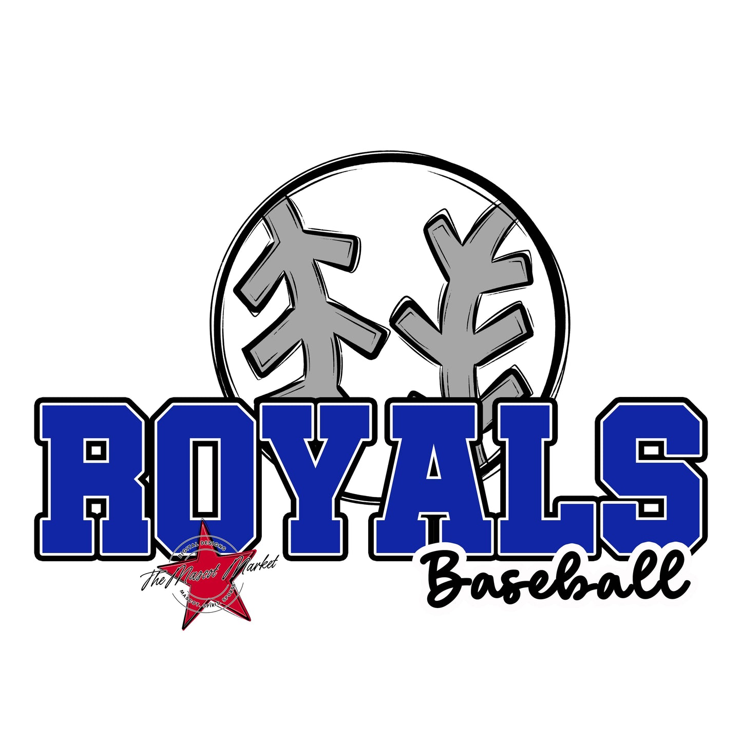 Royals Varsity Baseball-Royal Blue