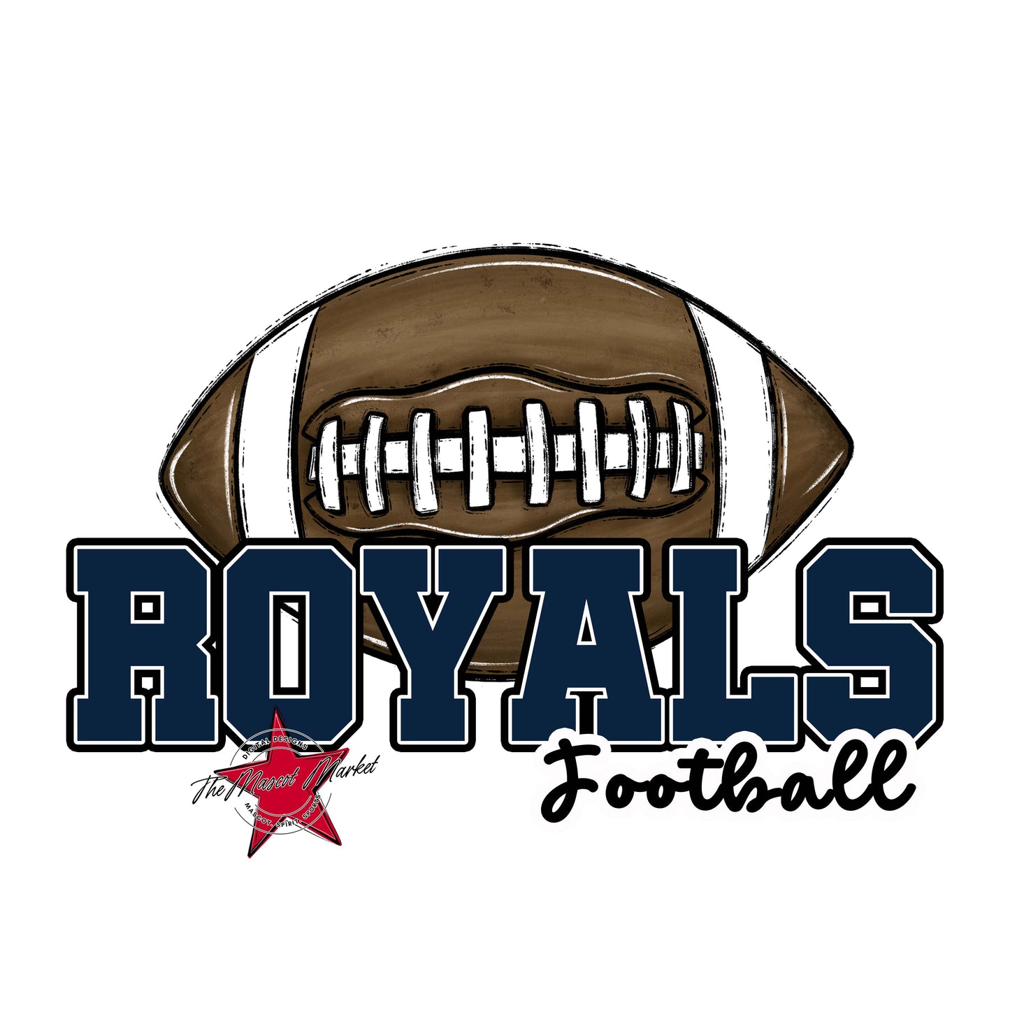 Royals Varsity Football-Navy