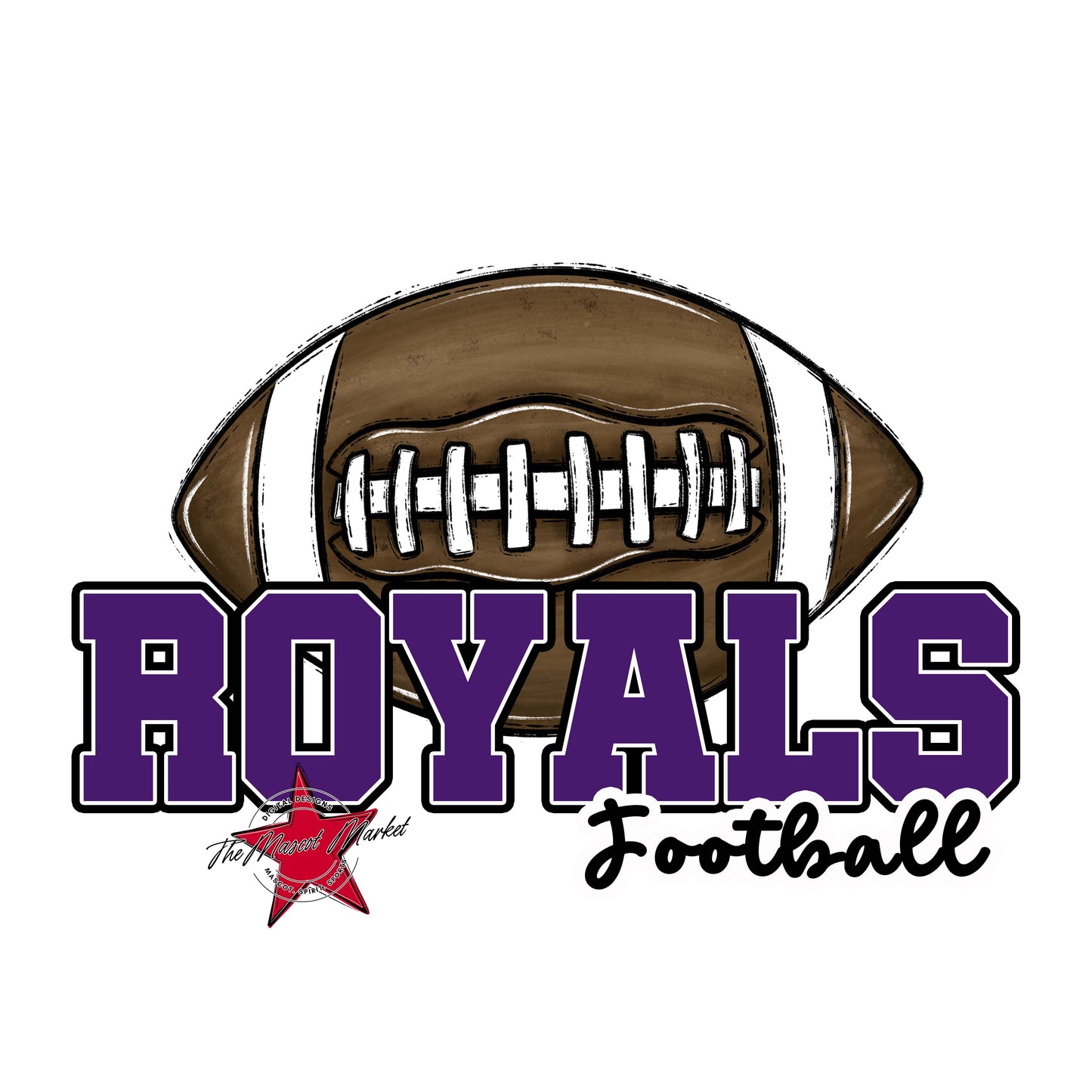 Royals Varsity Football-Purple