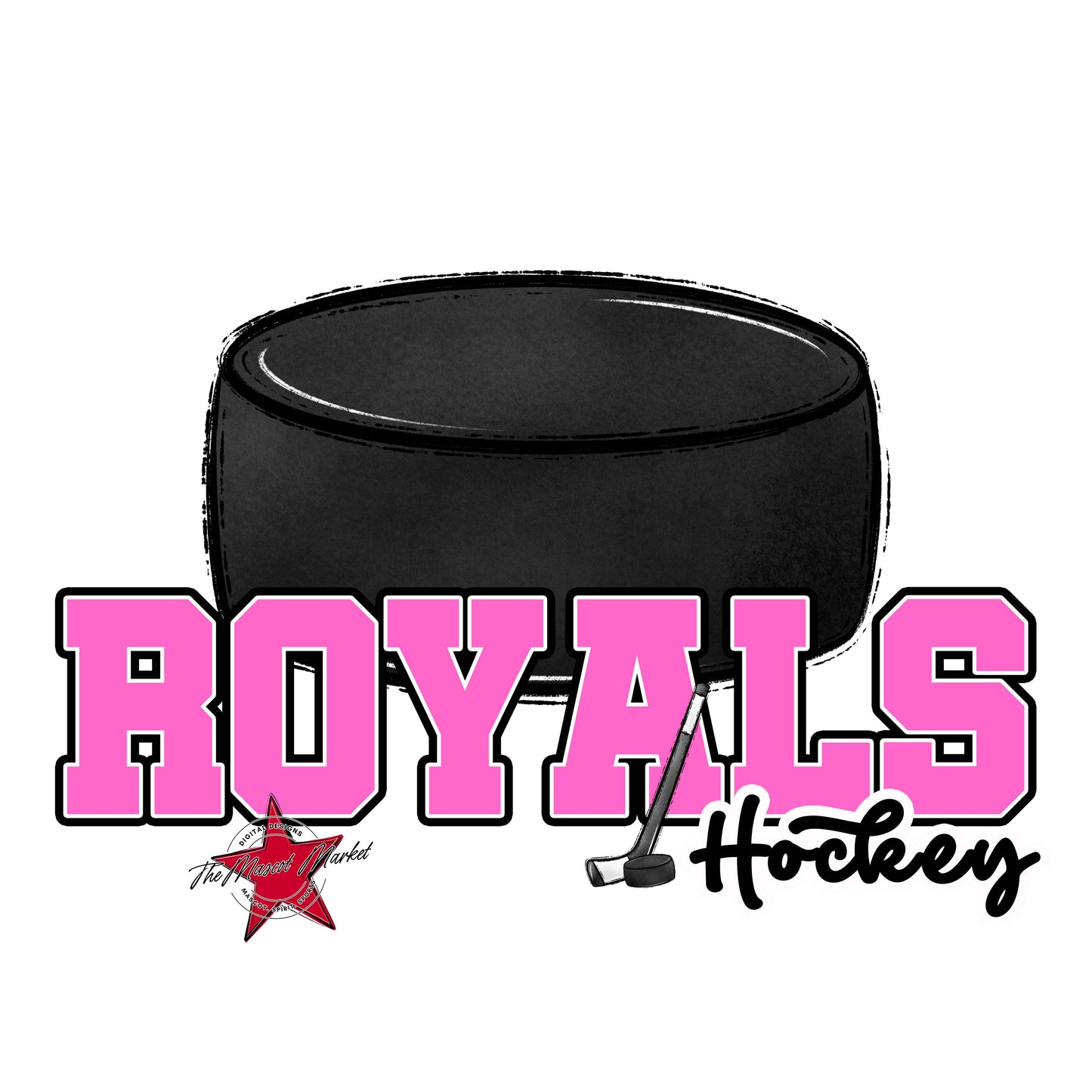 Royals Varsity Hockey-Baby Pink