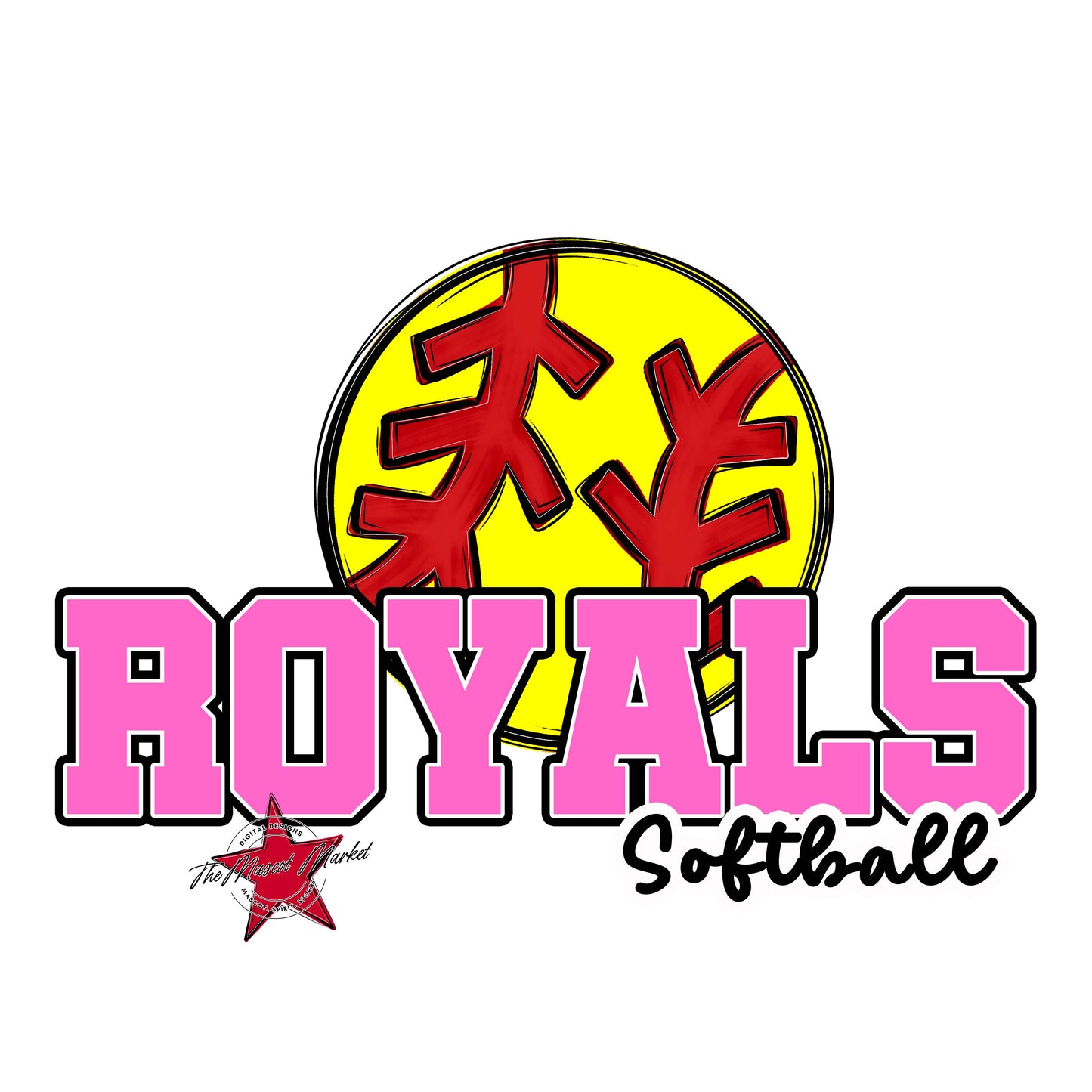 Royals Varsity Softball-Baby Pink