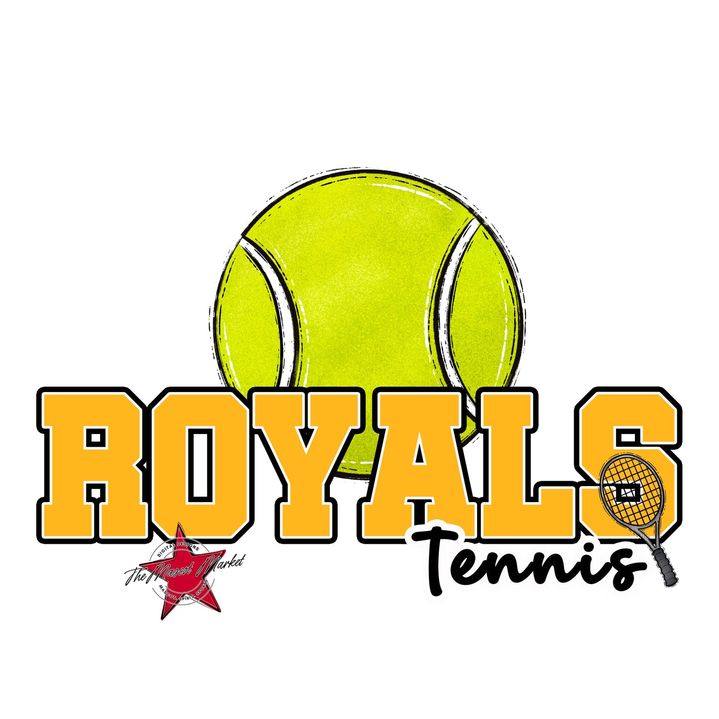 Royals Varsity Tennis-Yellow