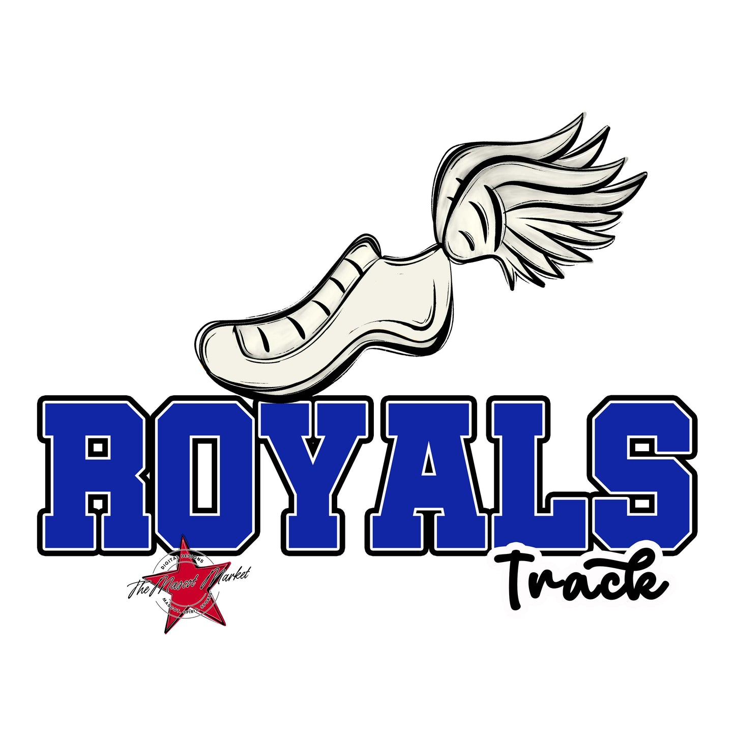 Royals Varsity Track-Royal Blue