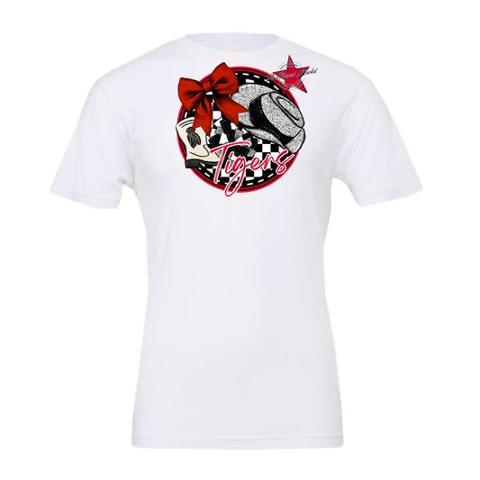 Tigers Circle Drillteam Design-Red